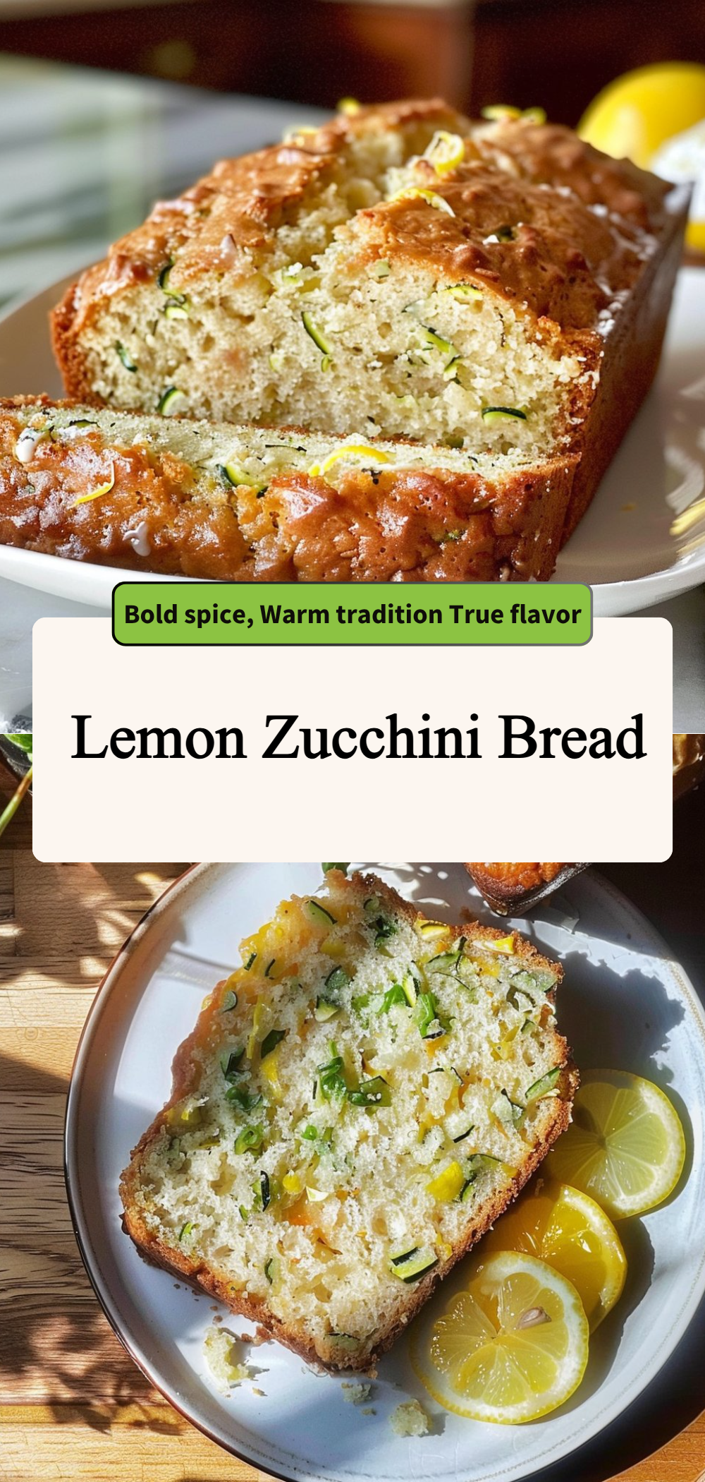 Lemon Zucchini Bread 4 Lemon Zucchini Bread
