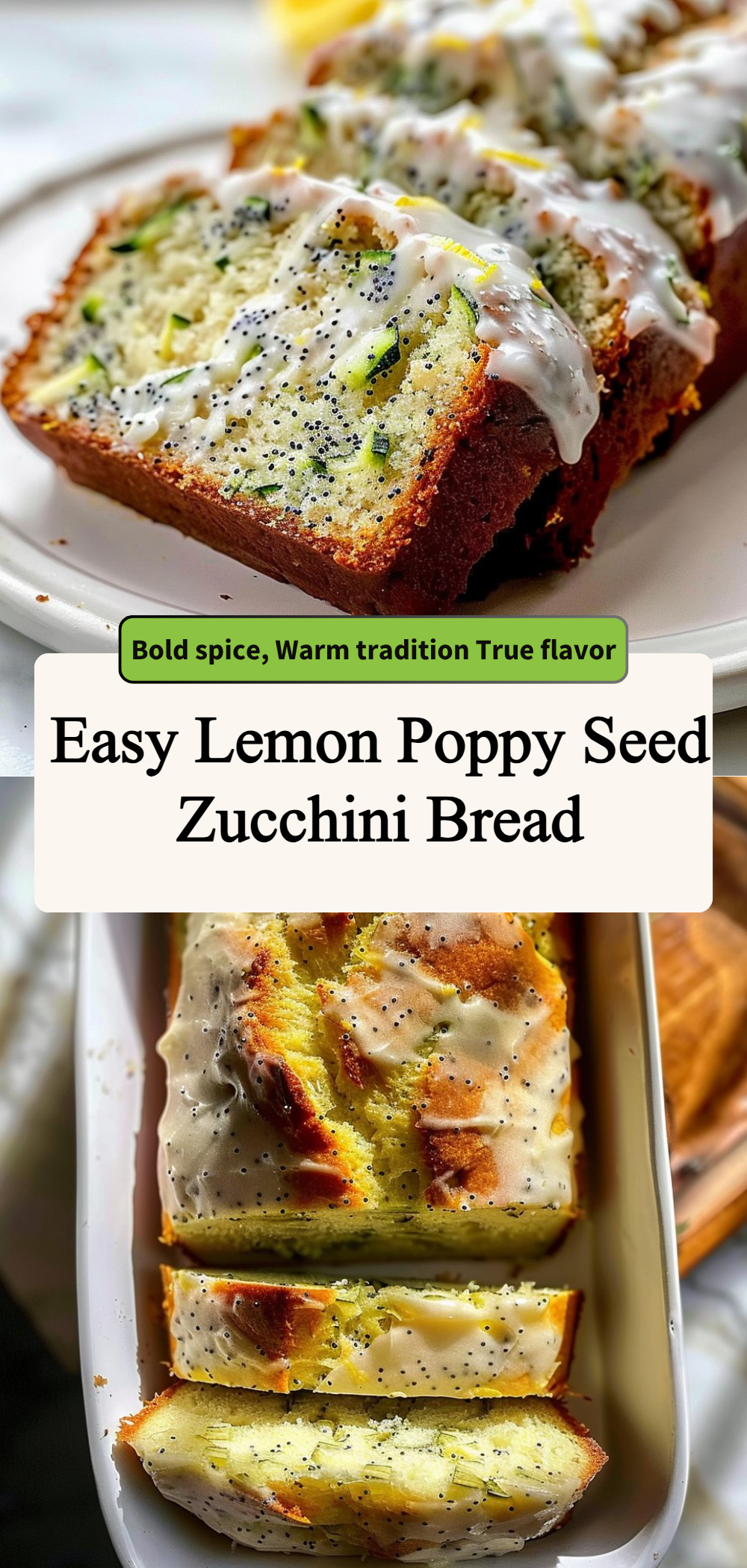 Easy Lemon Poppy Seed Zucchini Bread 4 Easy Lemon Poppy Seed Zucchini Bread