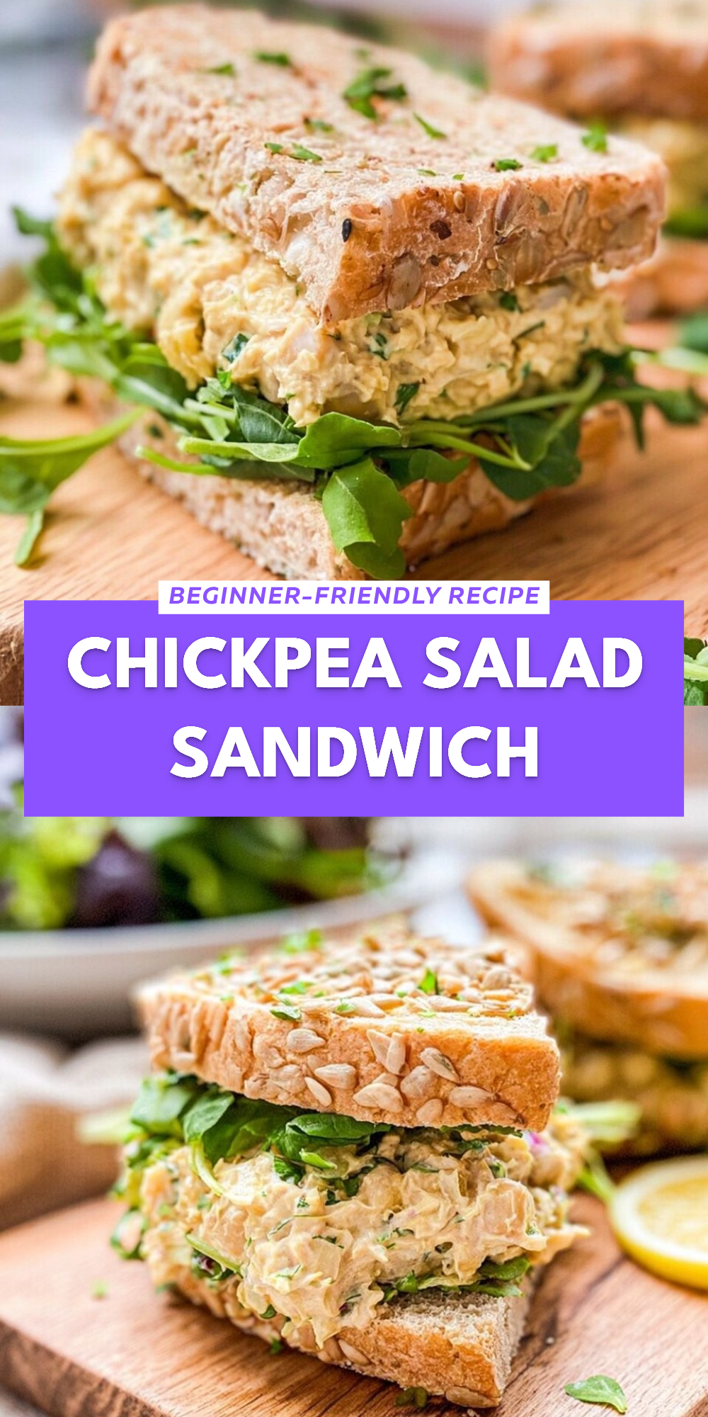 Chickpea Salad Sandwich