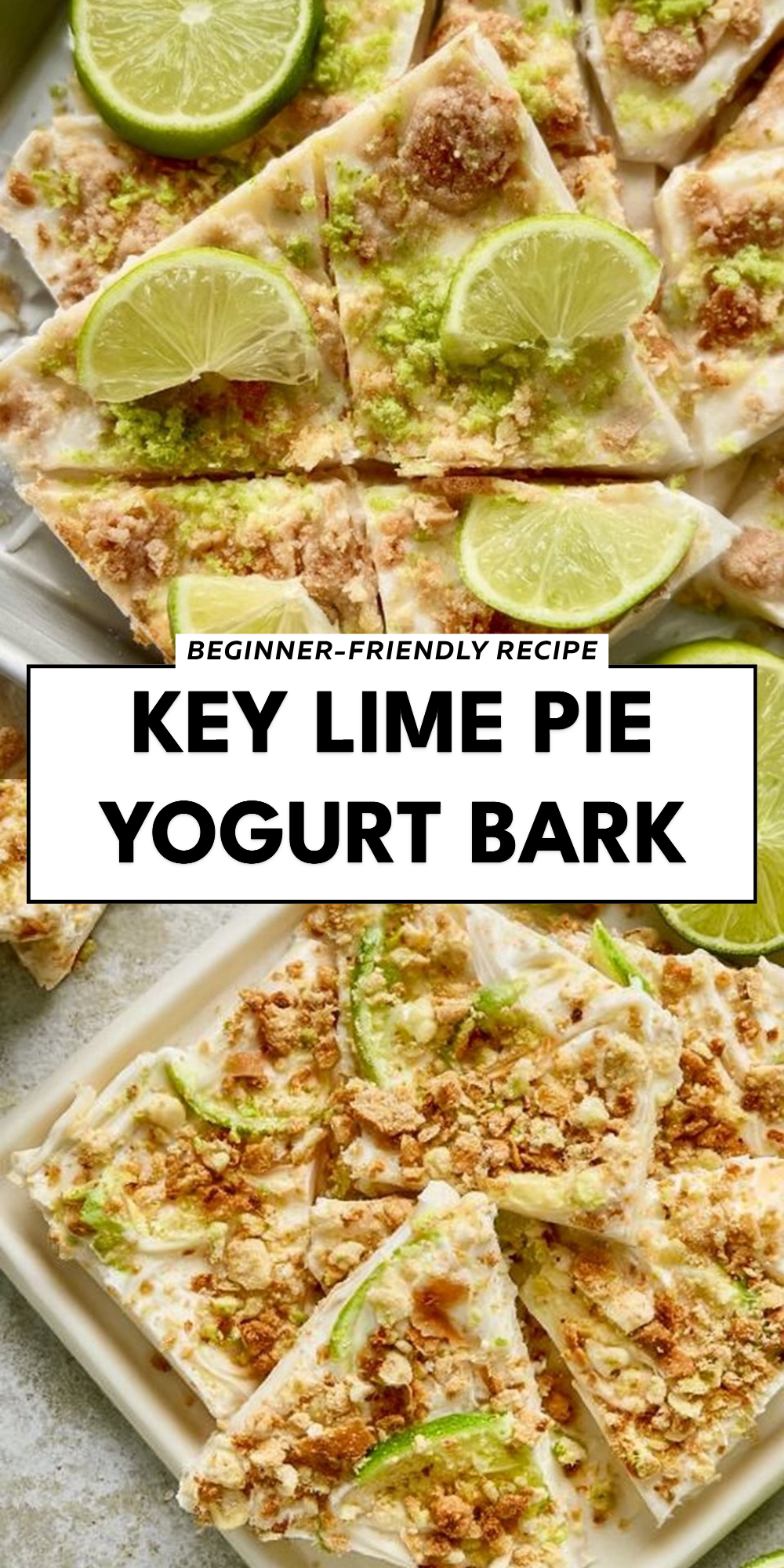 Key Lime Pie Yogurt Bark
