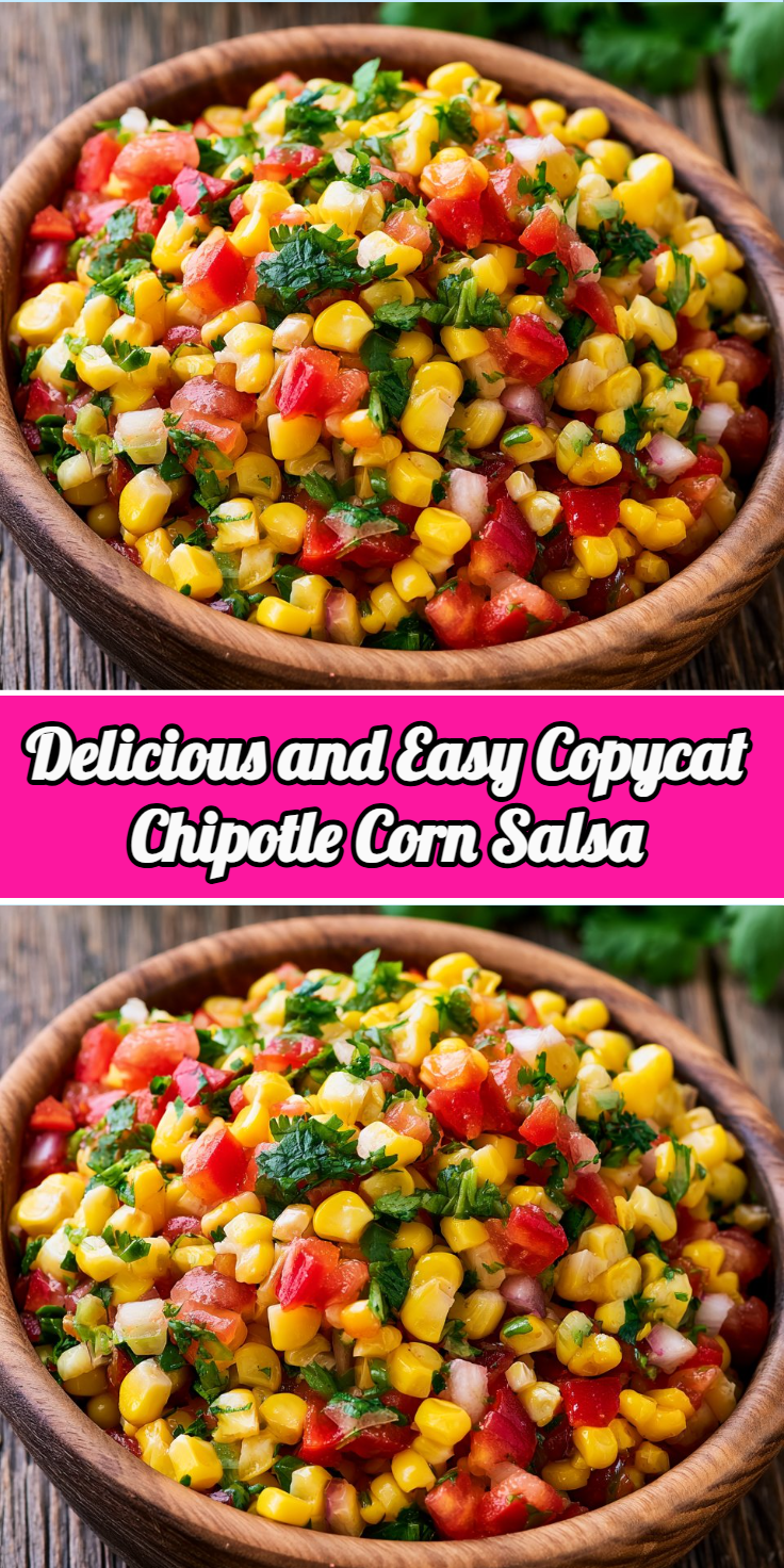 Delicious and Easy Copycat Chipotle Corn Salsa