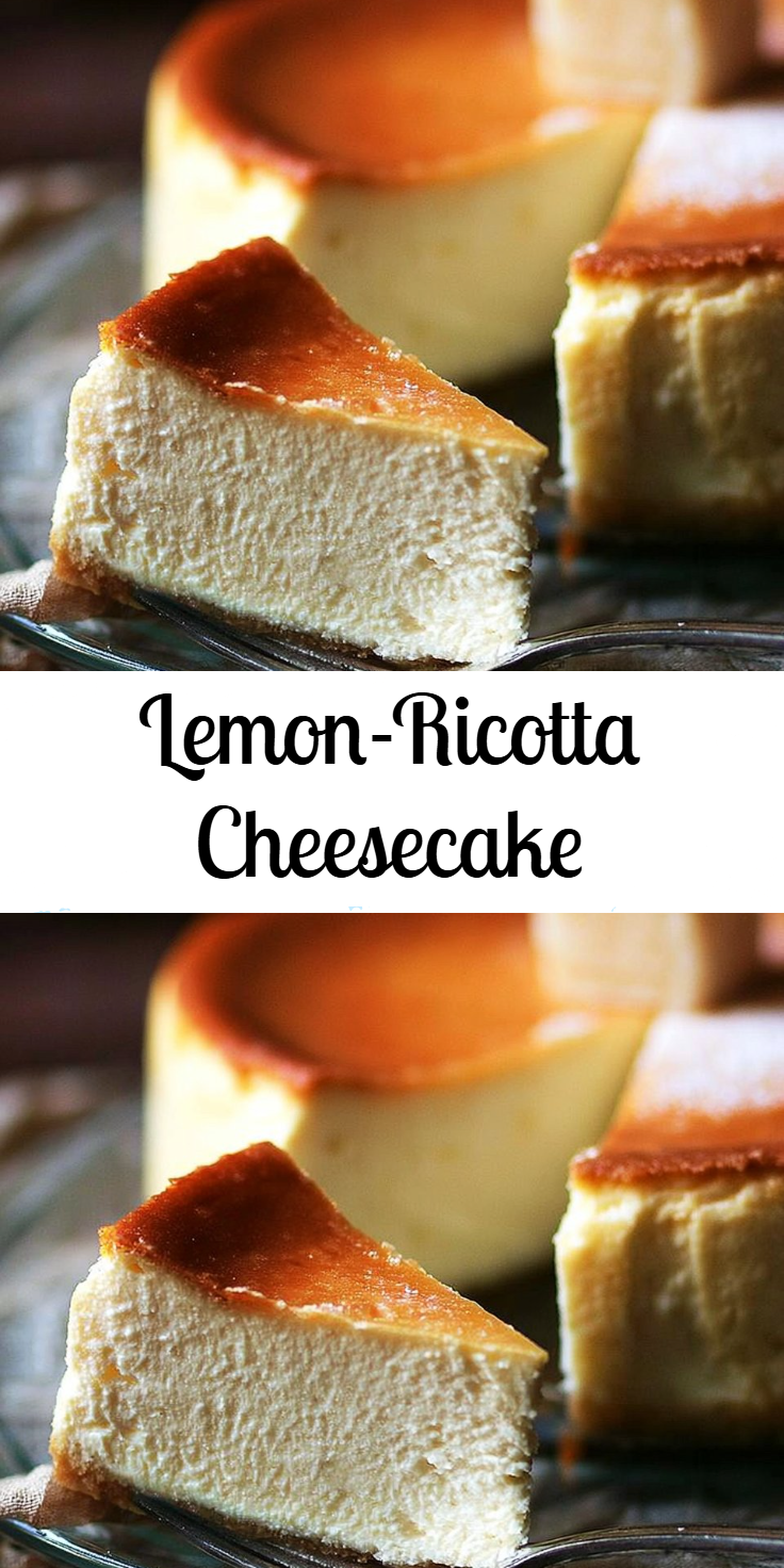 Lemon-Ricotta Cheesecake