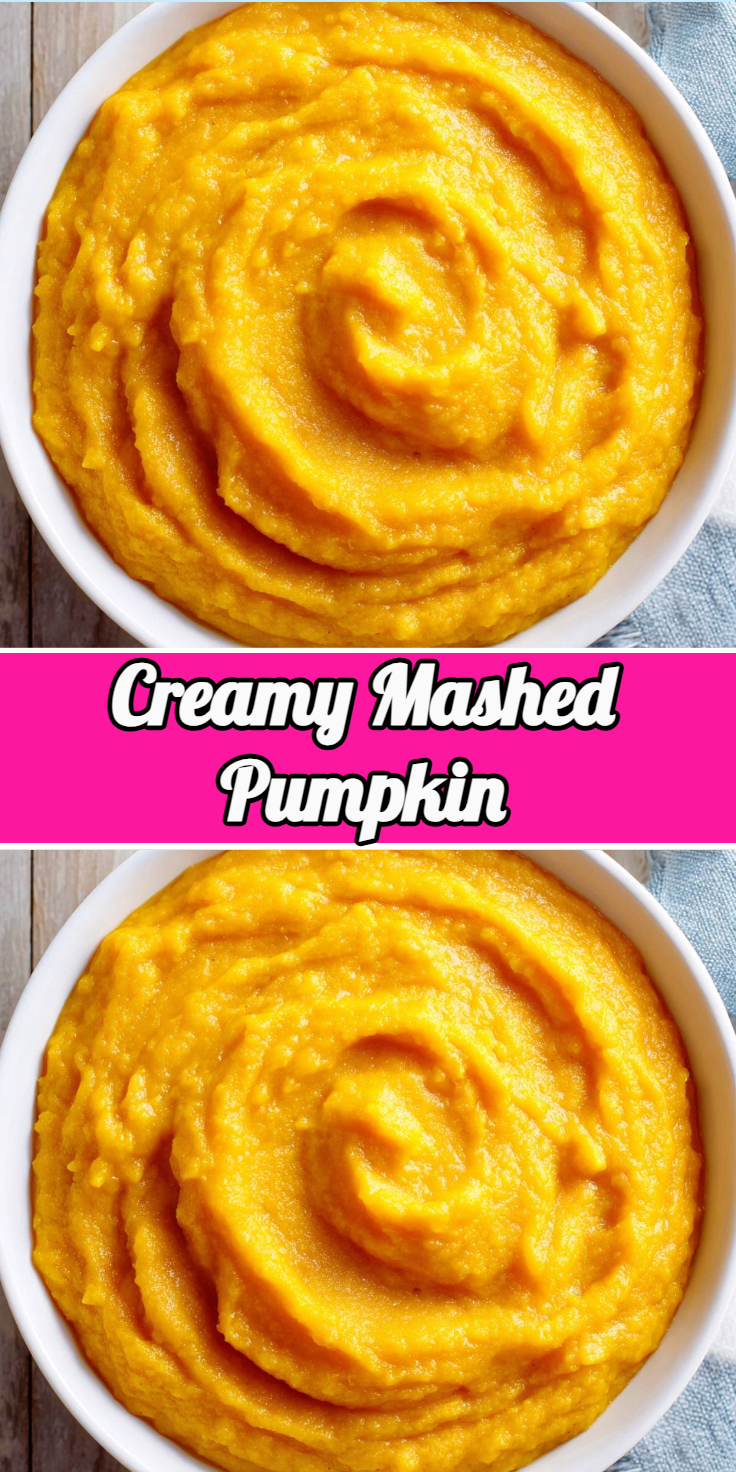 Creamy Mashed Pumpkin