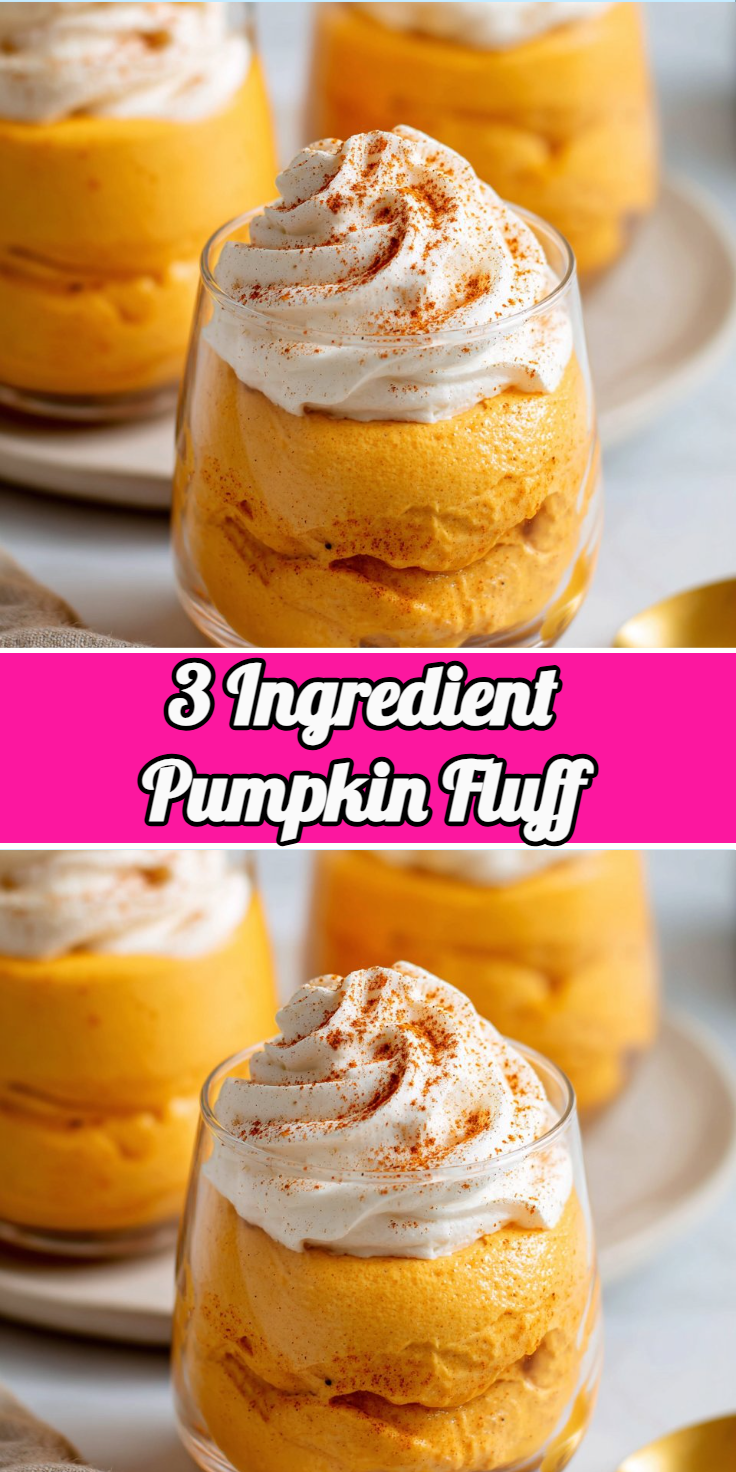 3 Ingredient Pumpkin Fluff
