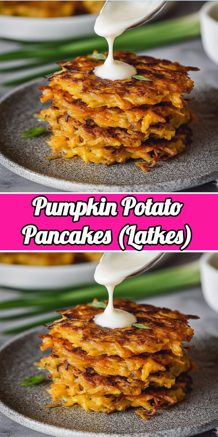 Pumpkin Potato Pancakes (Latkes)