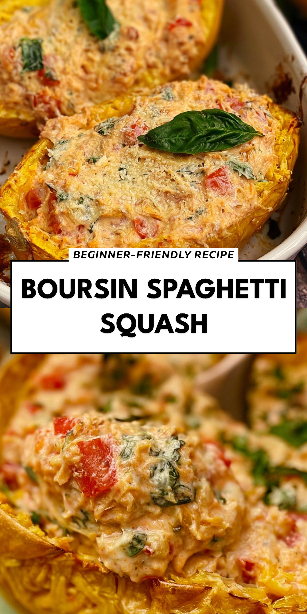 Boursin Spaghetti Squash