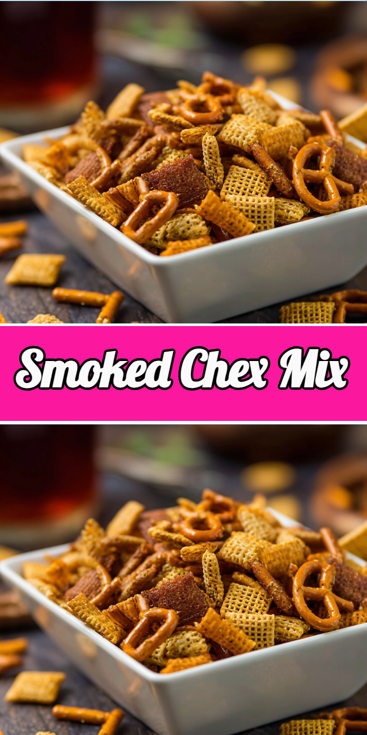 Smoked Chex Mix