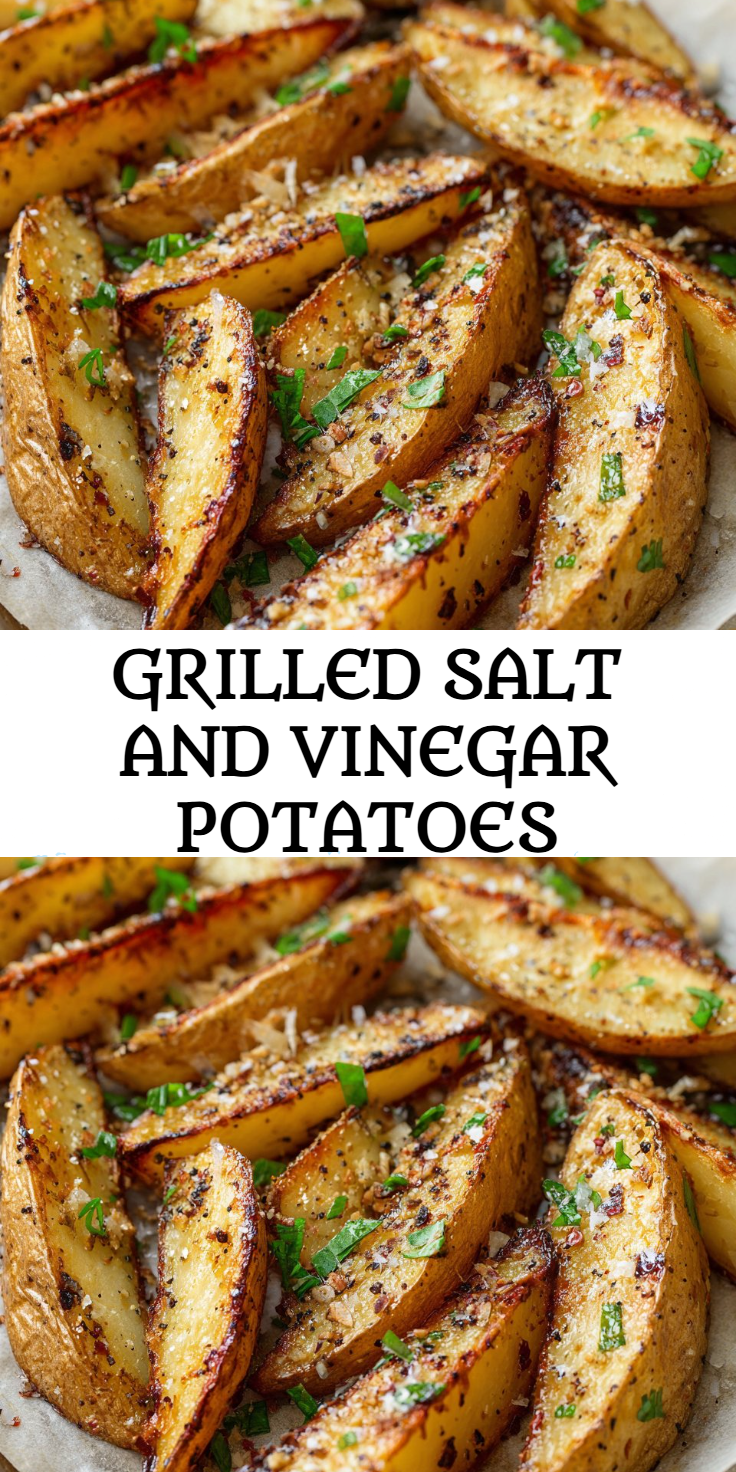 Grilled Salt and Vinegar Potatoes