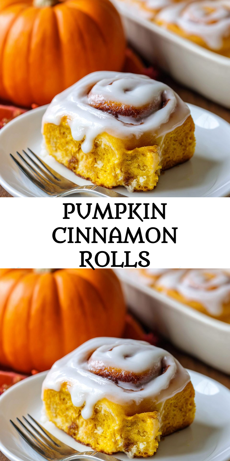 Pumpkin Cinnamon Rolls