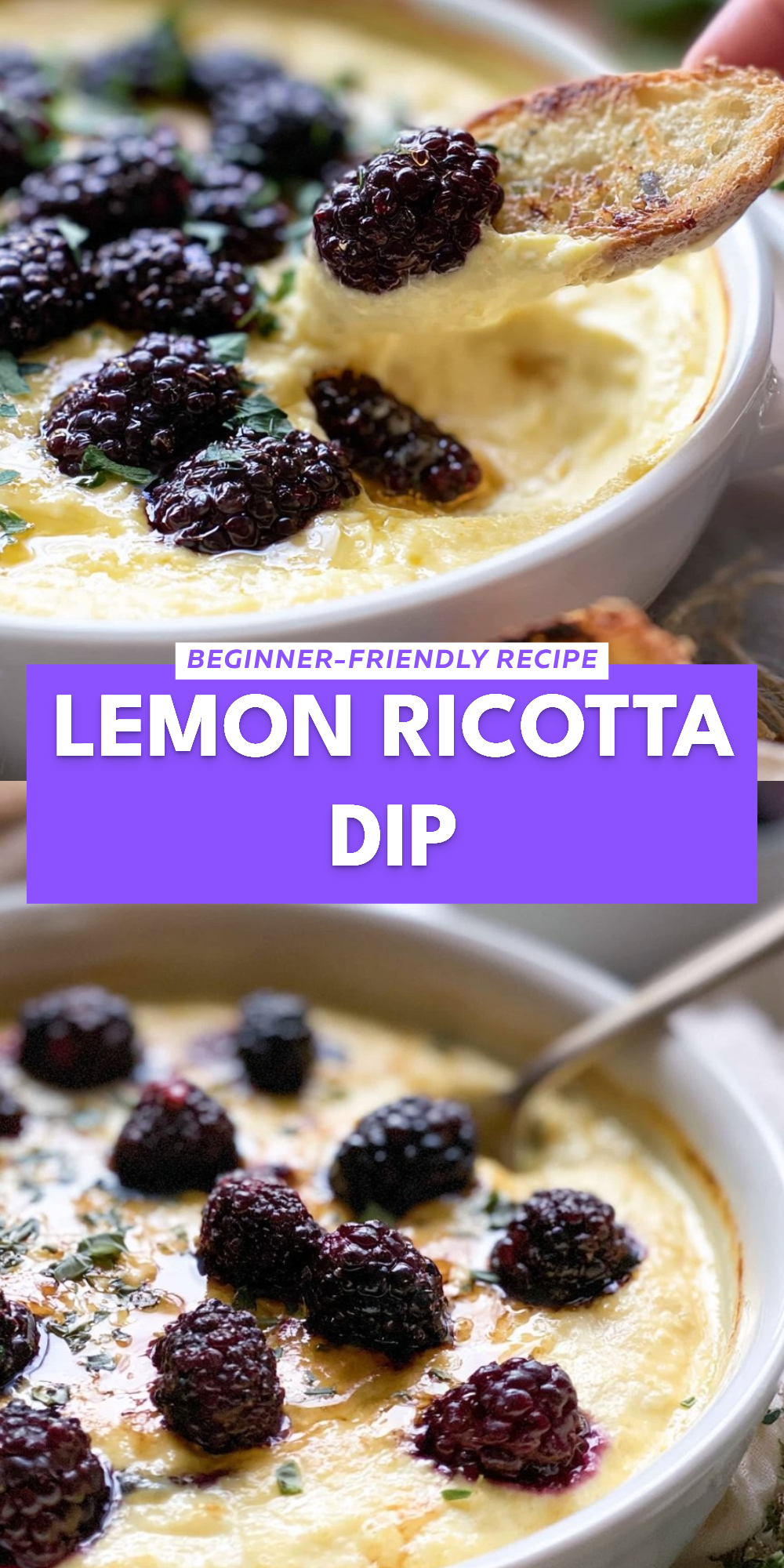 Lemon Ricotta Dip