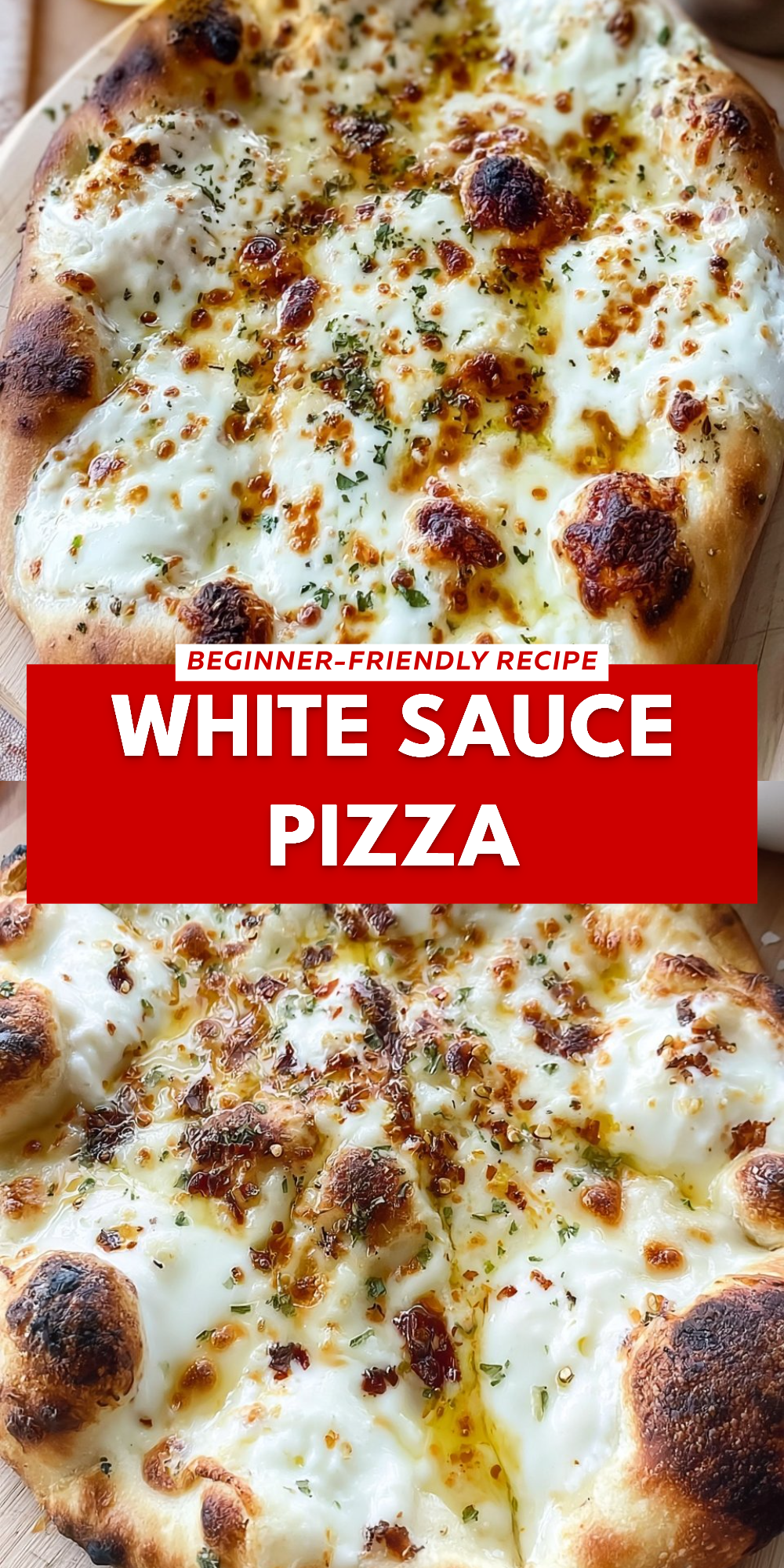 White Sauce Pizza