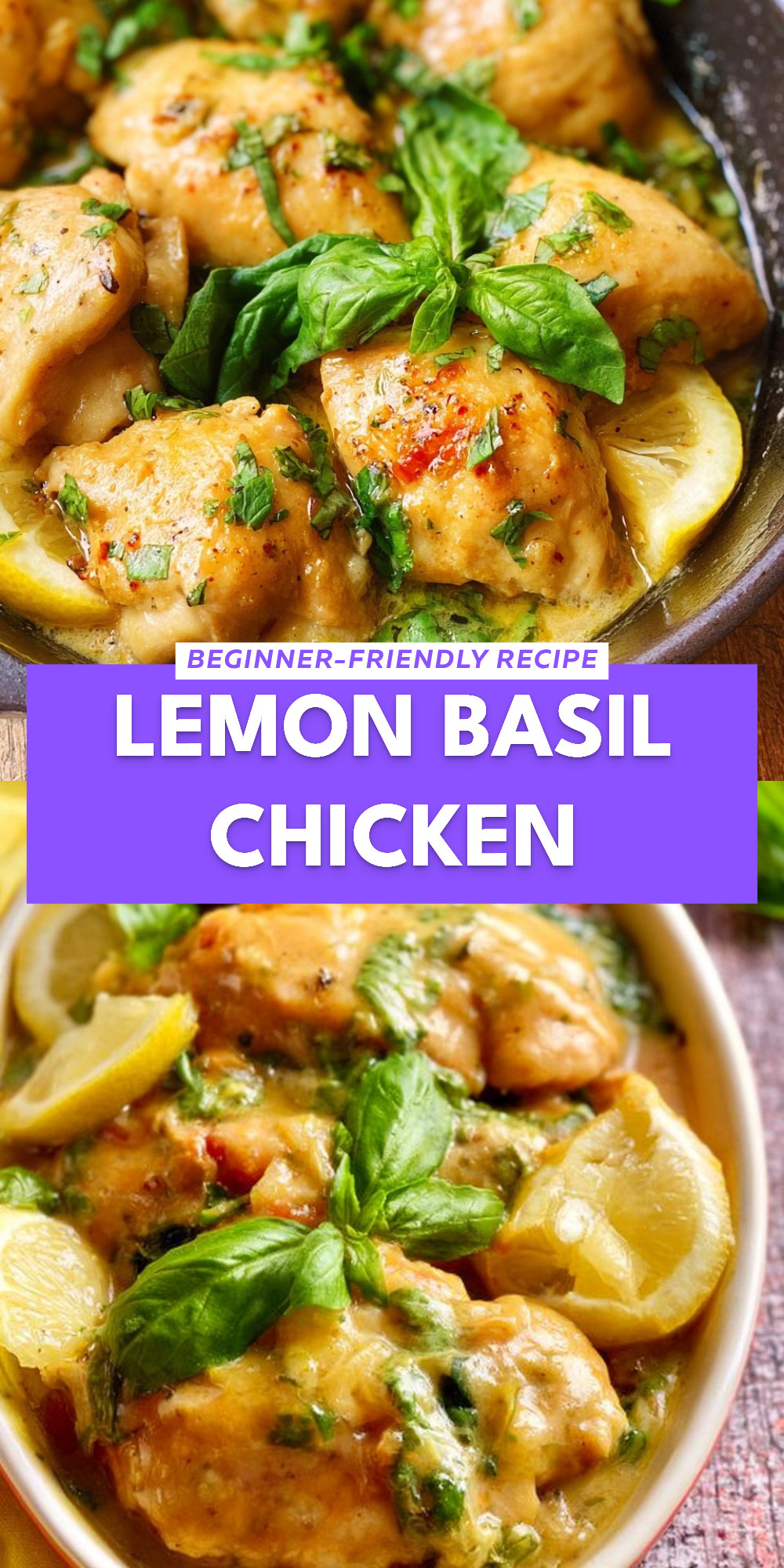 Lemon Basil Chicken