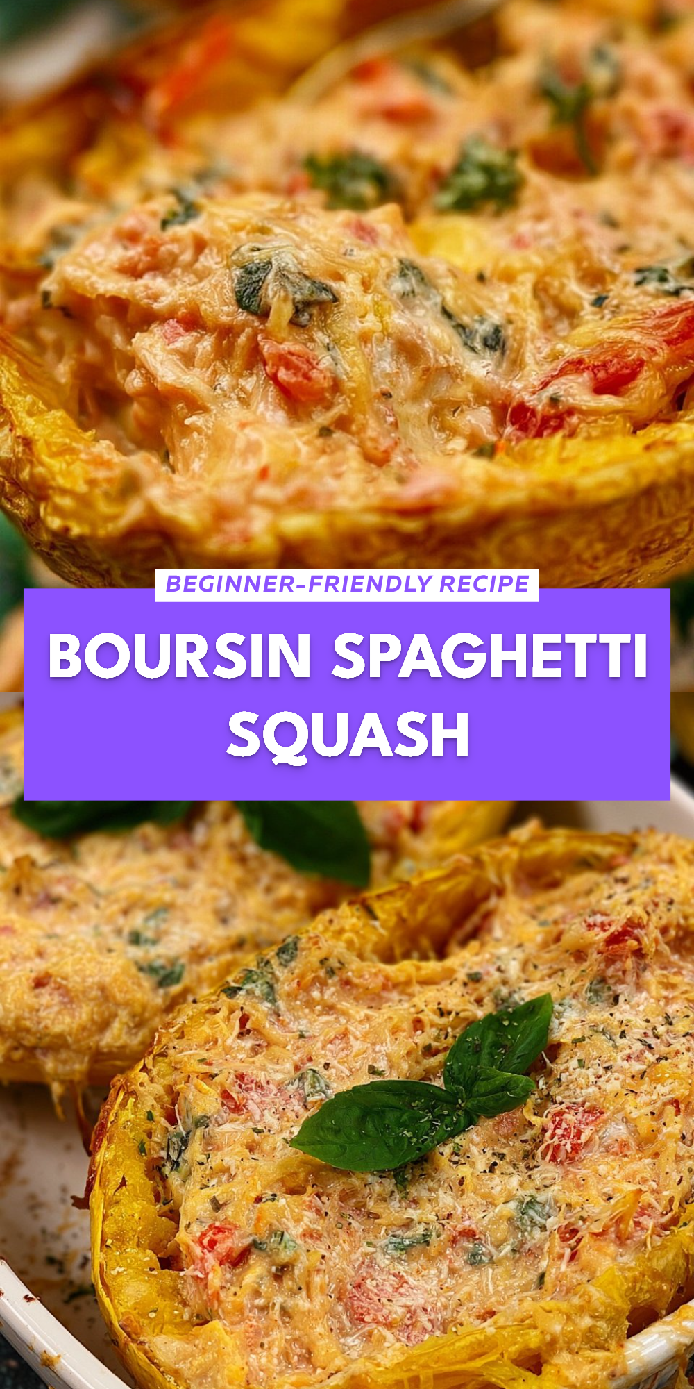 Boursin Spaghetti Squash