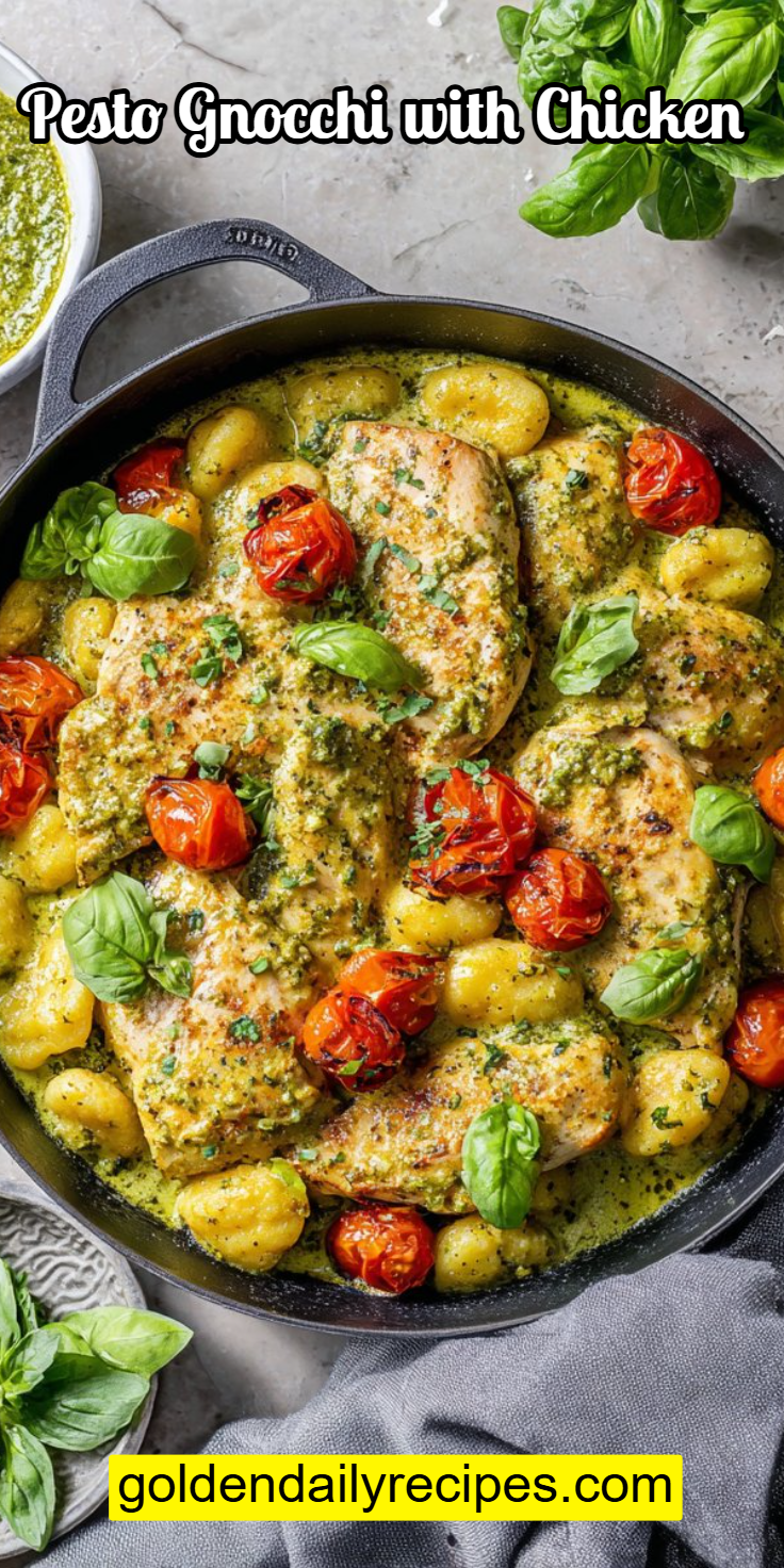 Pesto Gnocchi with Chicken