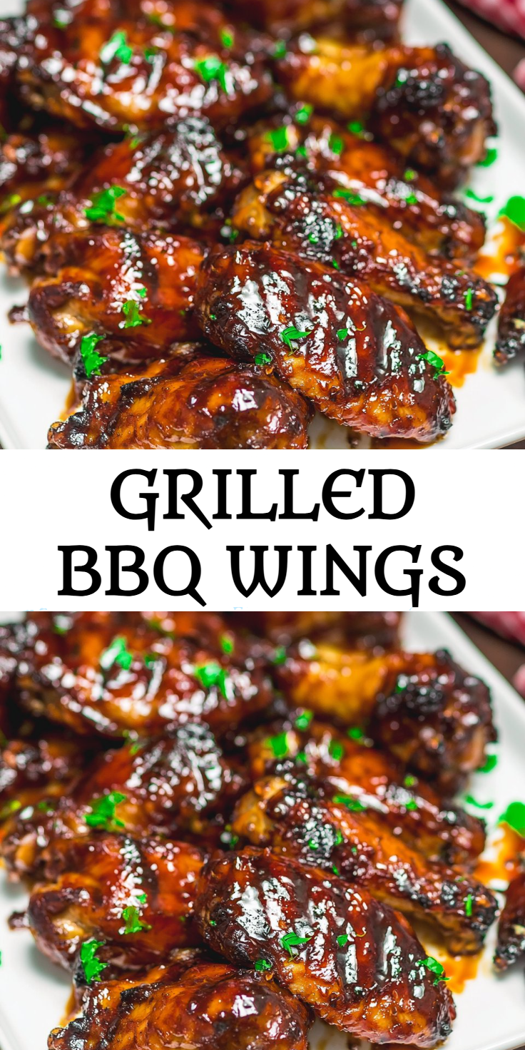 Grilled BBQ Wings