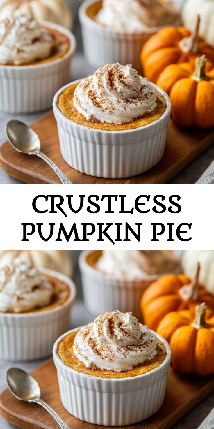Crustless Pumpkin Pie