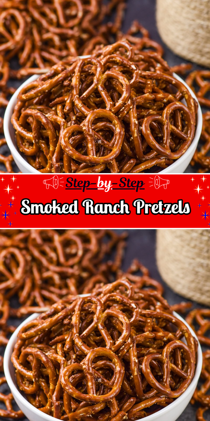 Smoked Ranch Pretzels