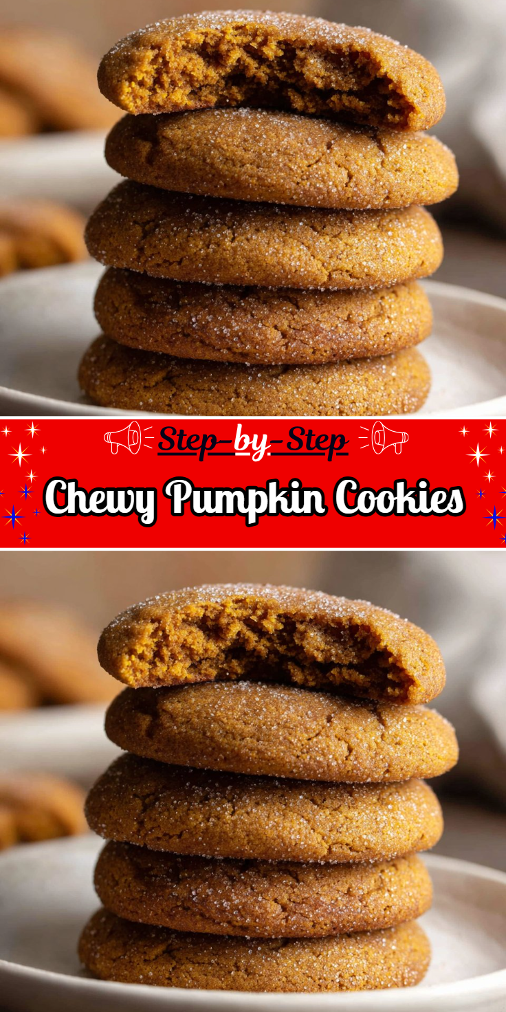 Chewy Pumpkin Cookies