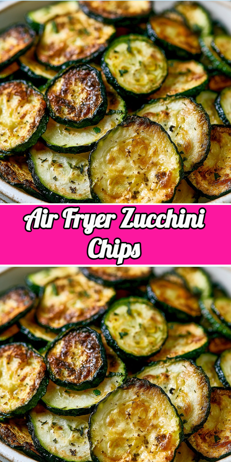 Air Fryer Zucchini Chips