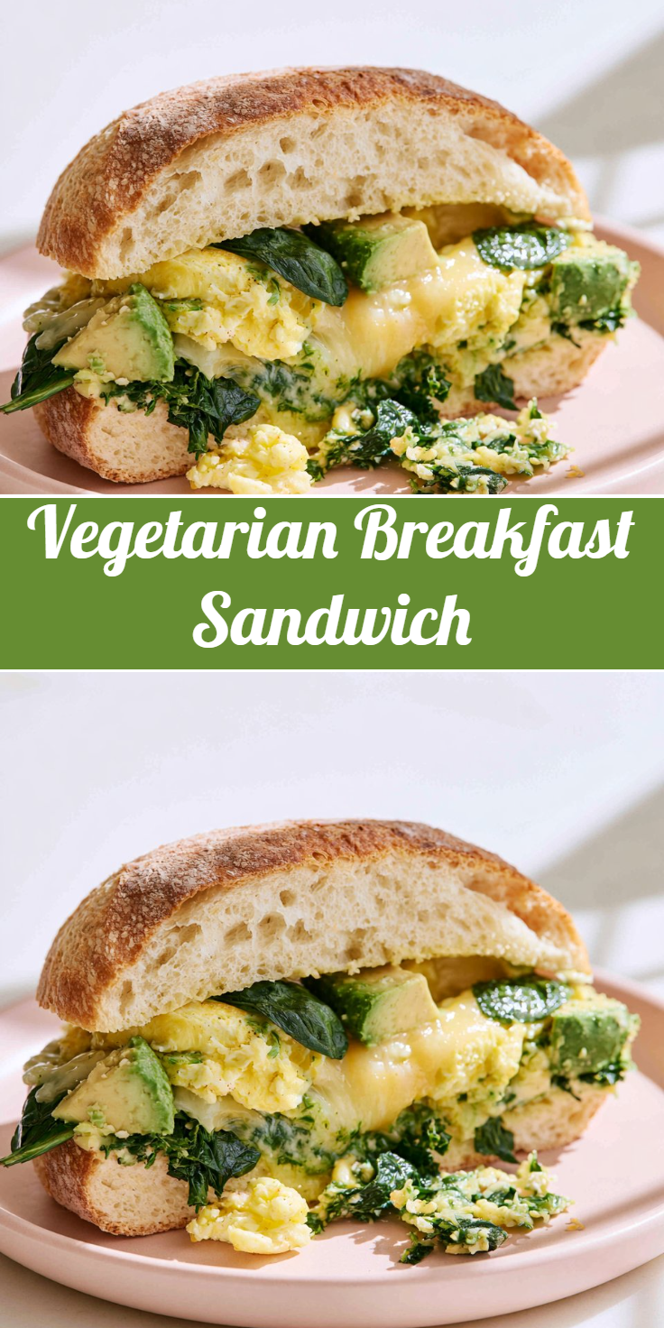 Vegetarian Breakfast Sandwich