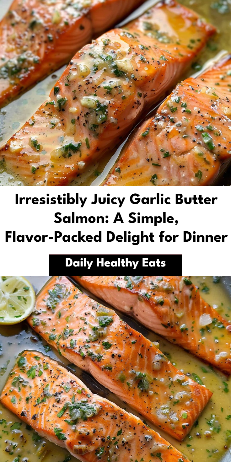 Garlic Butter Salmon Recipe