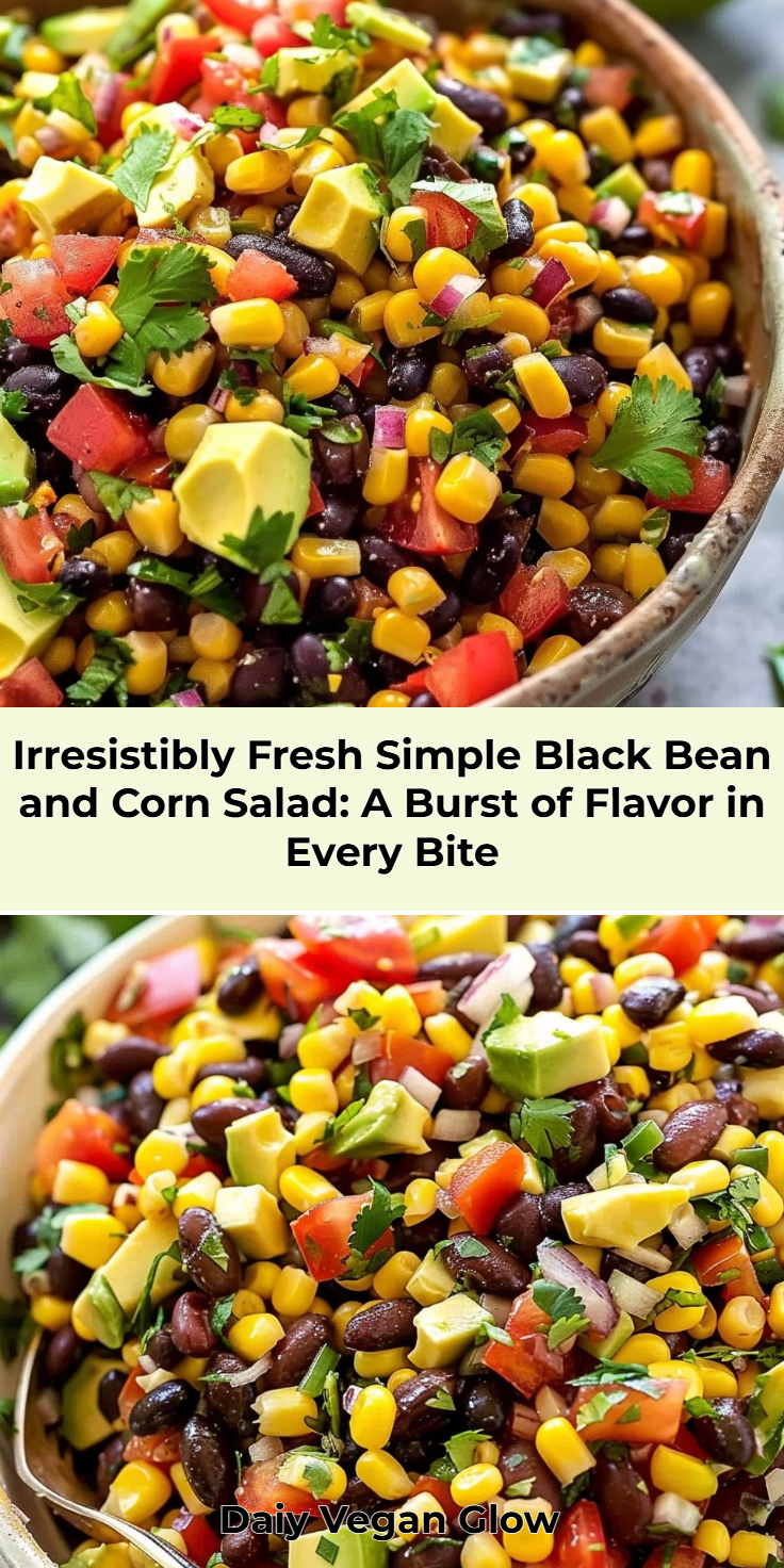 Black Bean and Corn Salad