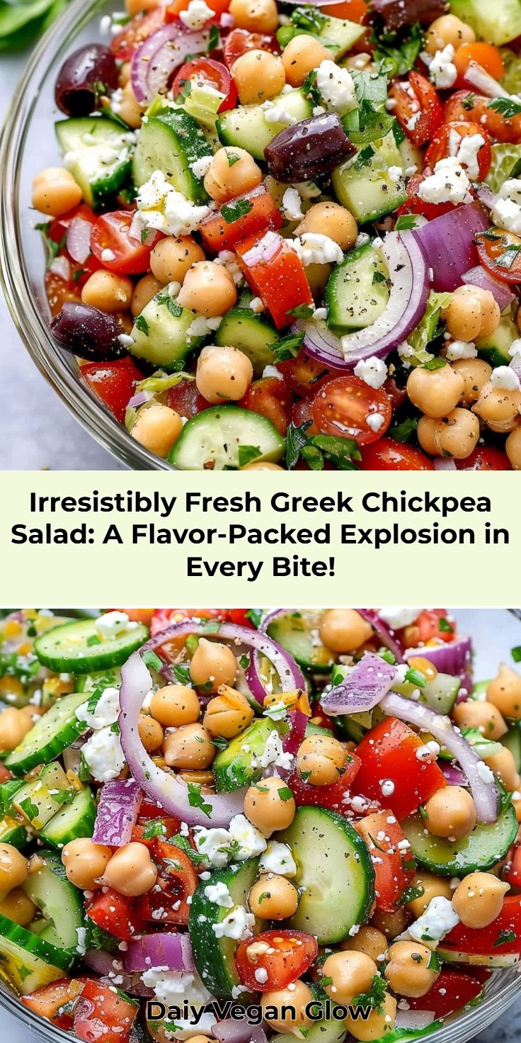 Greek Chickpea Salad