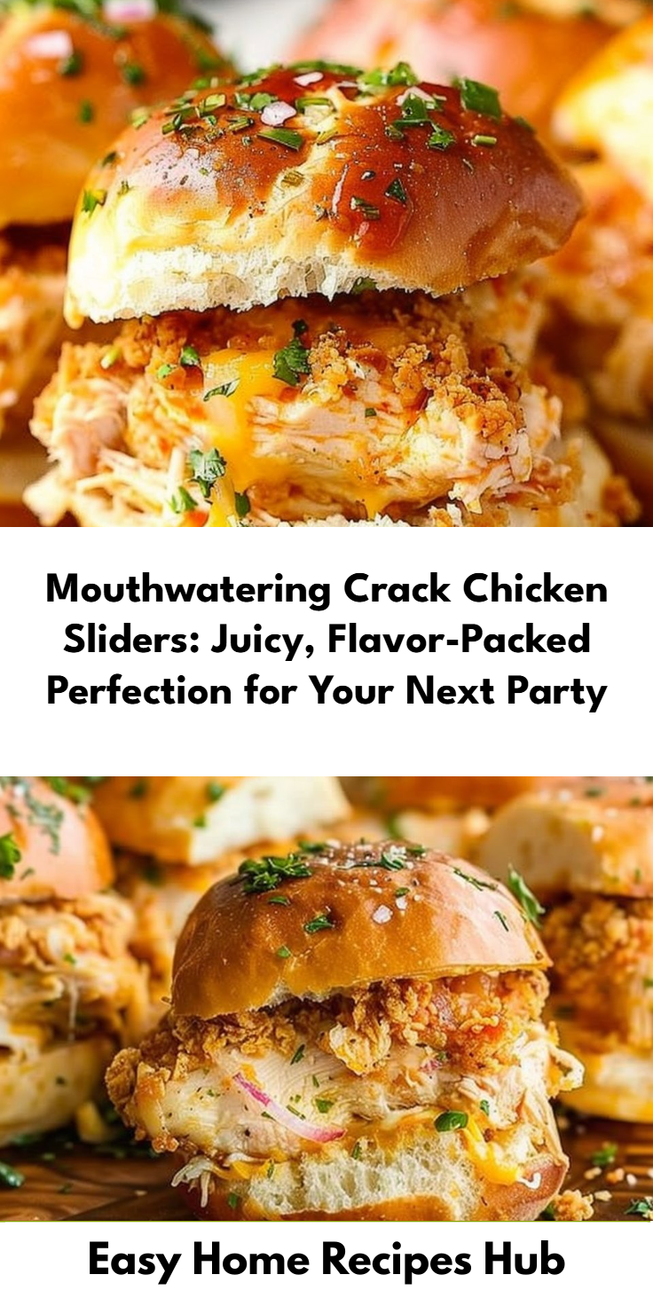 Crack Chicken Sliders Recipe