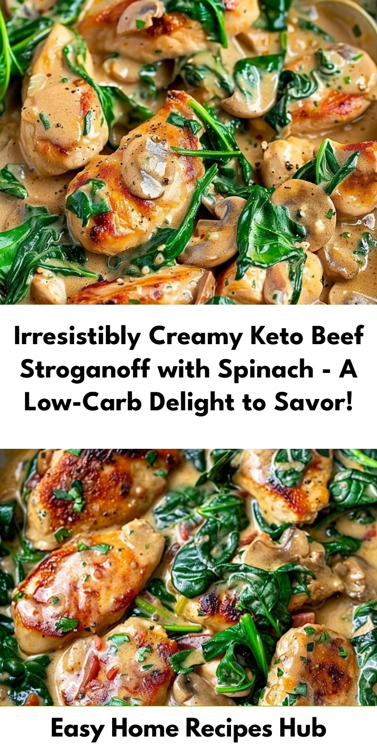 Easy Keto Beef Stroganoff Recipe