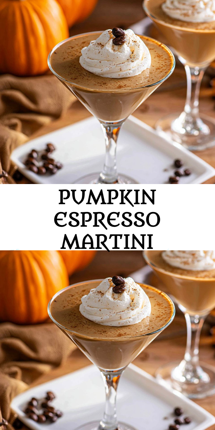 Pumpkin Espresso Martini