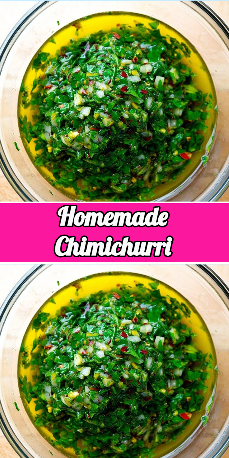 Homemade Chimichurri