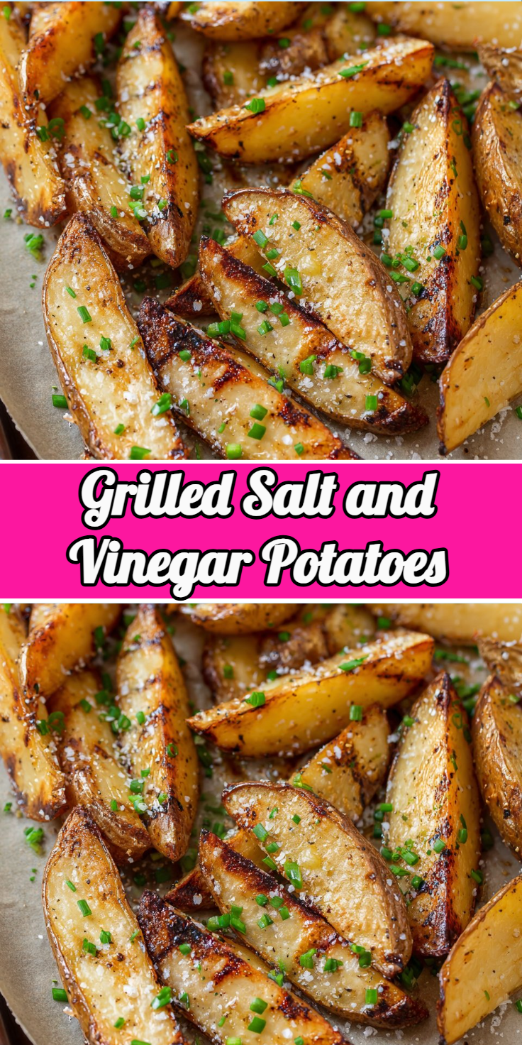 Grilled Salt and Vinegar Potatoes