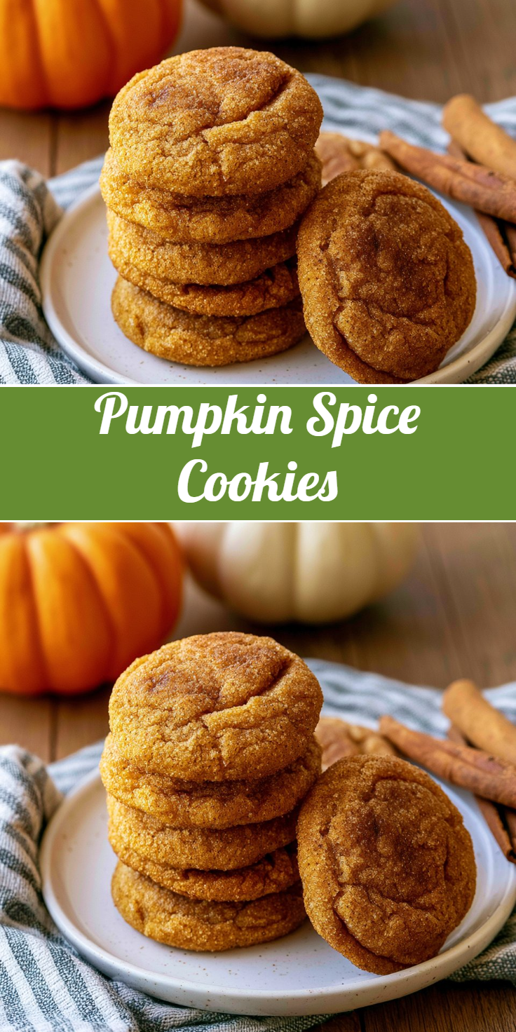 Pumpkin Spice Cookies