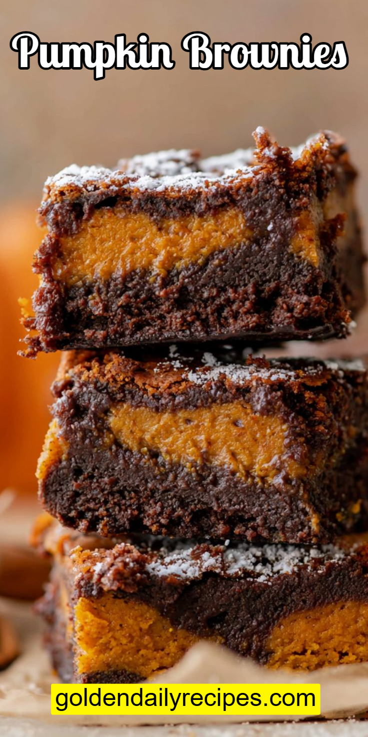 Pumpkin Brownies