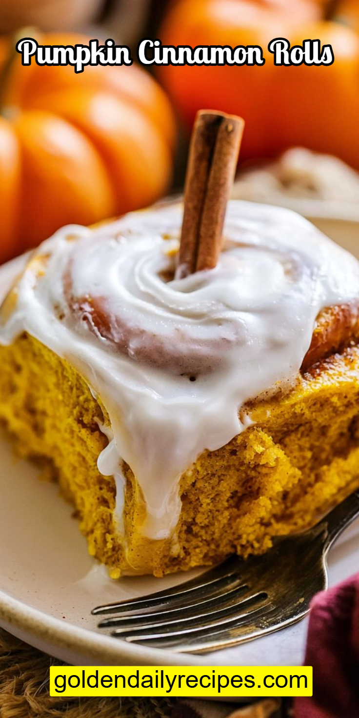 Pumpkin Cinnamon Rolls