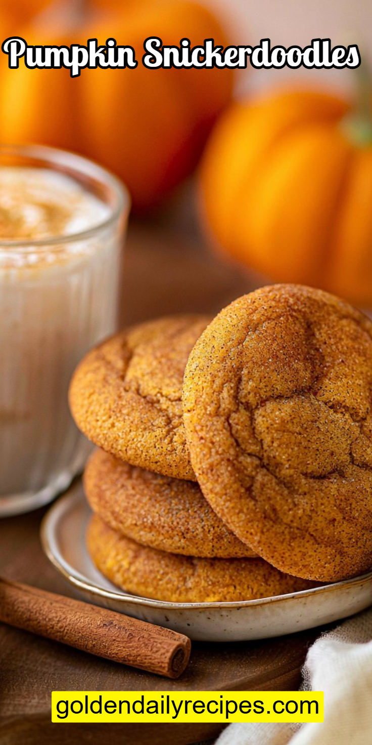 Pumpkin Snickerdoodles