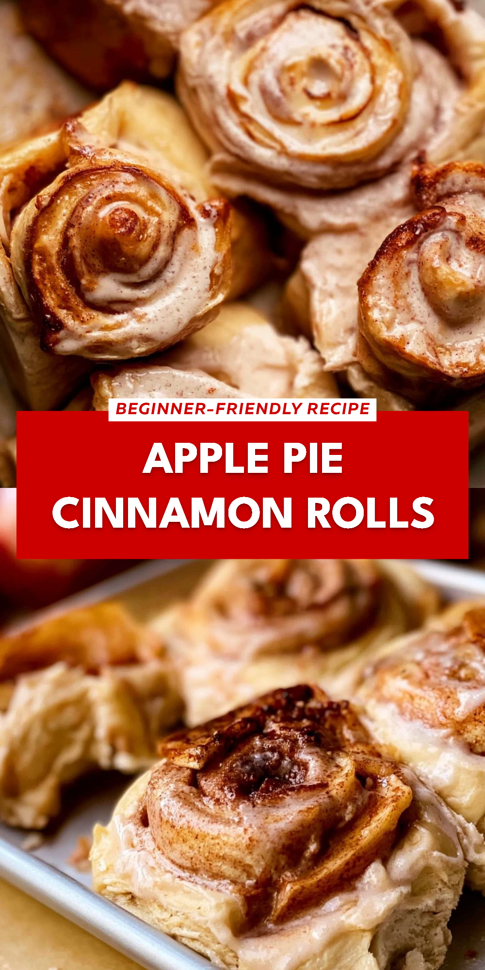 Apple Pie Cinnamon Rolls