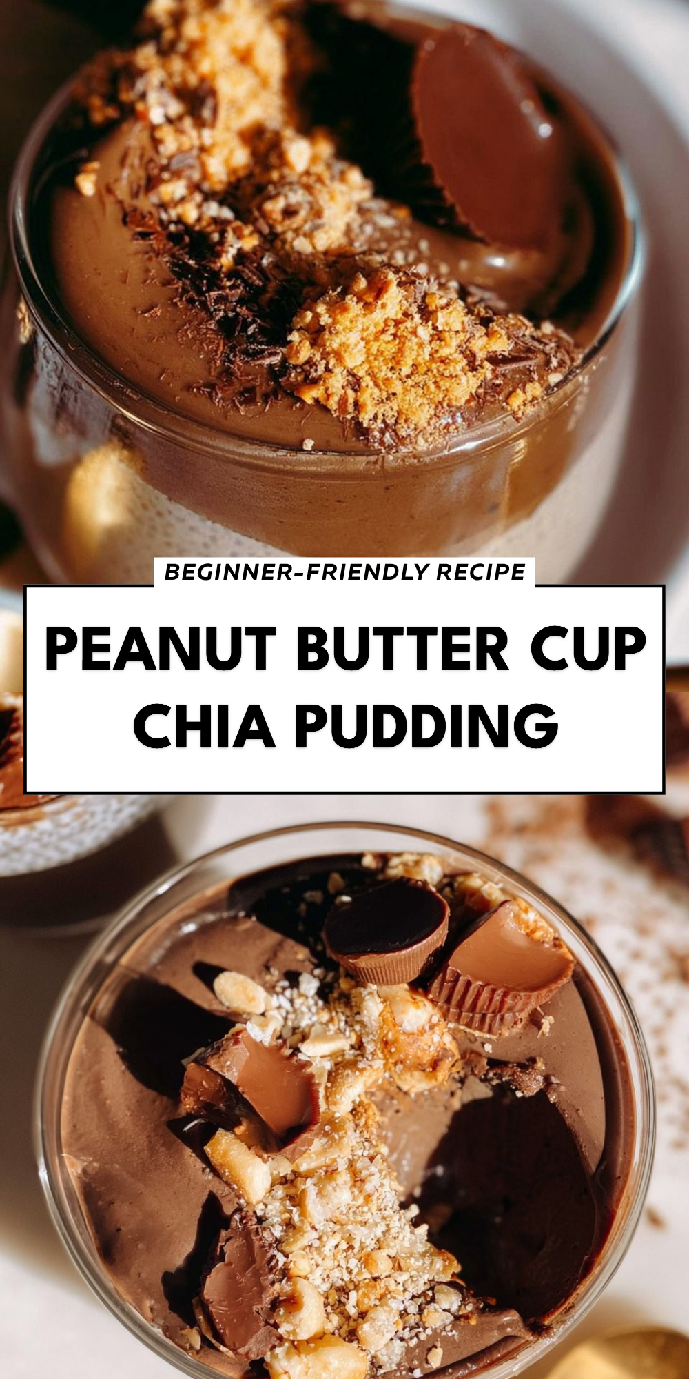 Peanut Butter Cup Chia Pudding