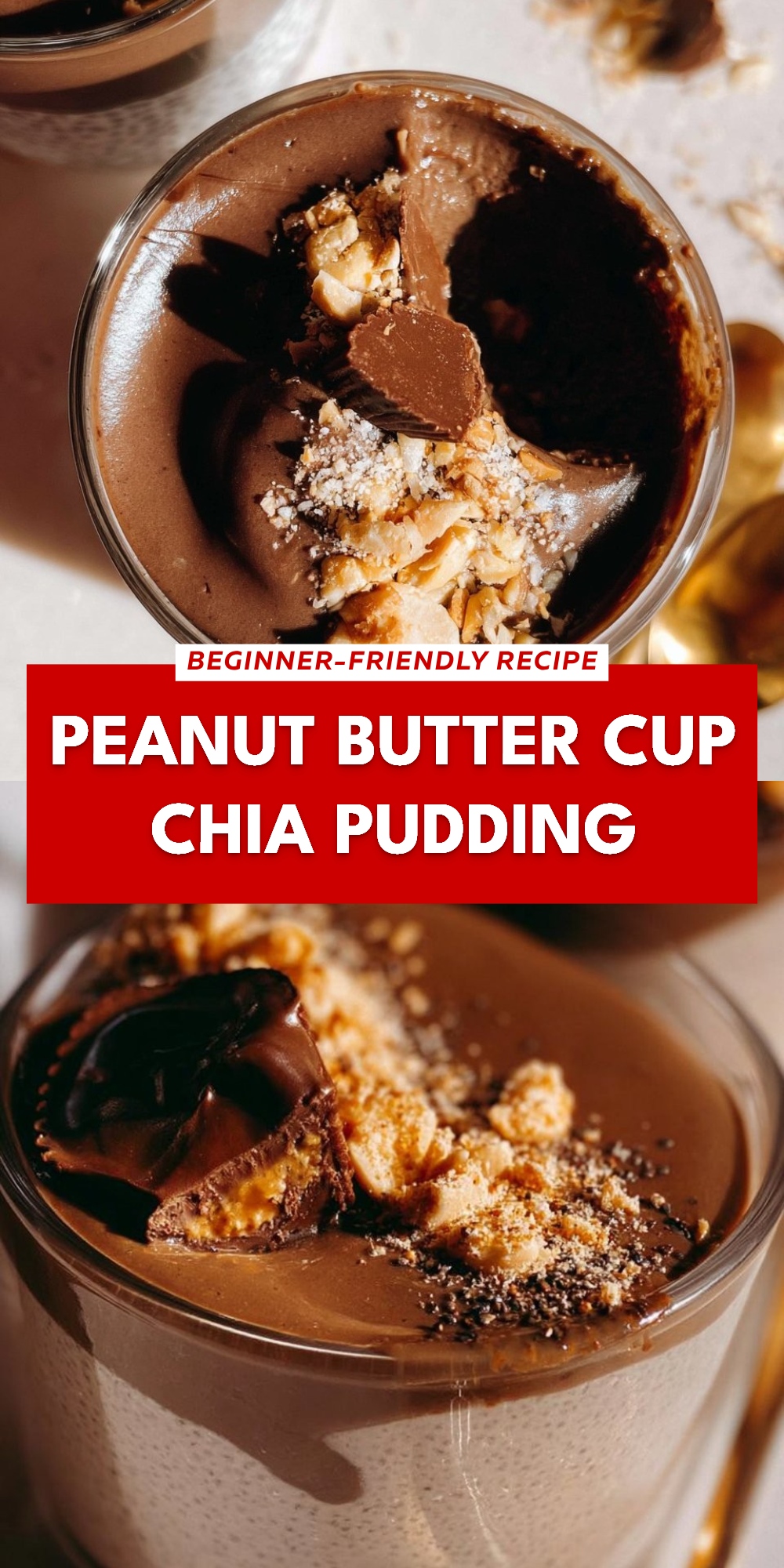 Peanut Butter Cup Chia Pudding