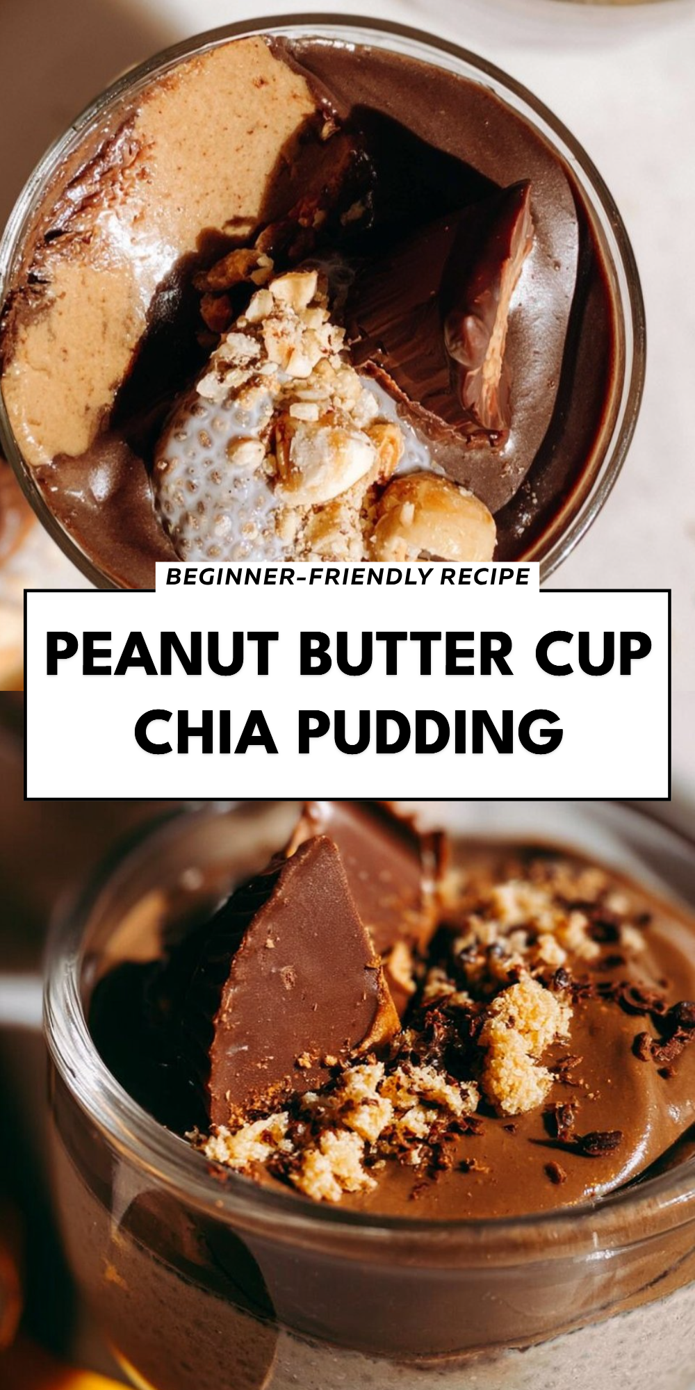 Peanut Butter Cup Chia Pudding