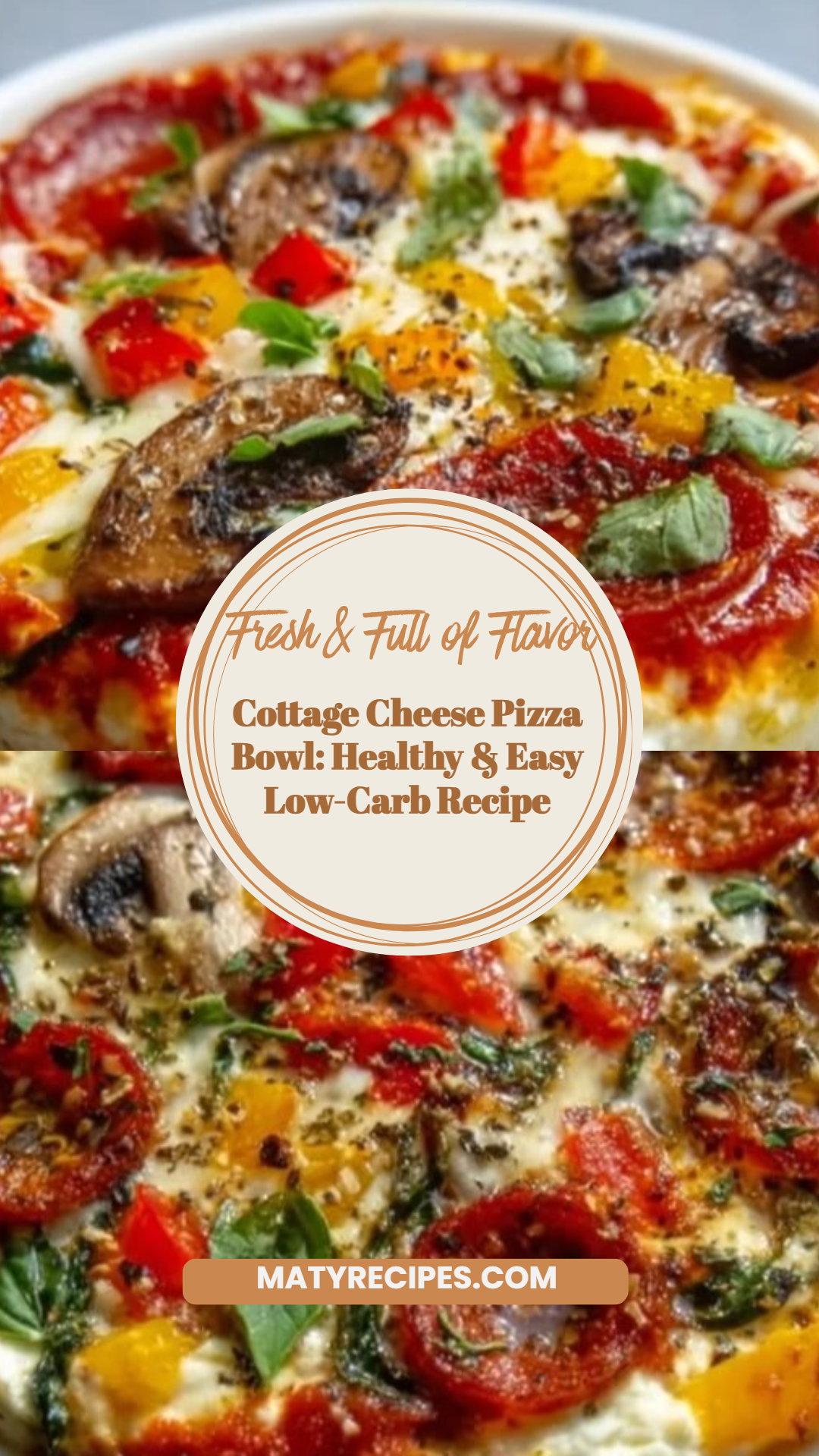 Cottage Cheese Pizza Bowl: Healthy & Easy Low-Carb Recipe