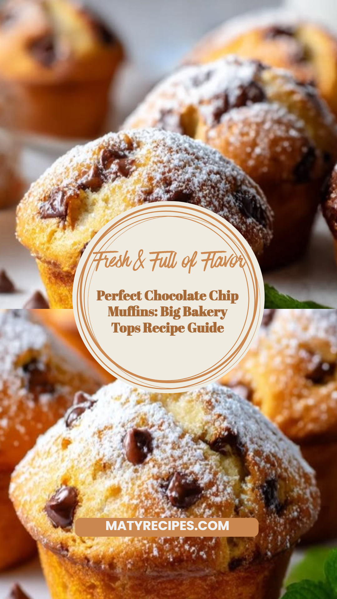Perfect Chocolate Chip Muffins: Big Bakery Tops Recipe Guide