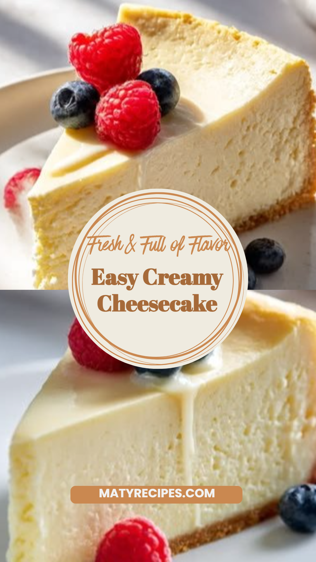 Easy Creamy Cheesecake