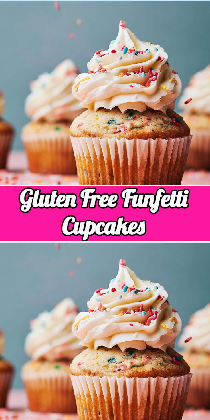 Gluten Free Funfetti Cupcakes