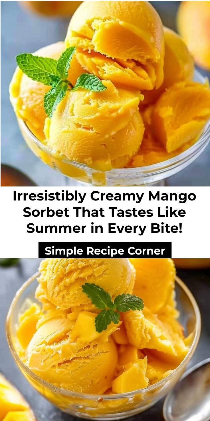 Mango Sorbet