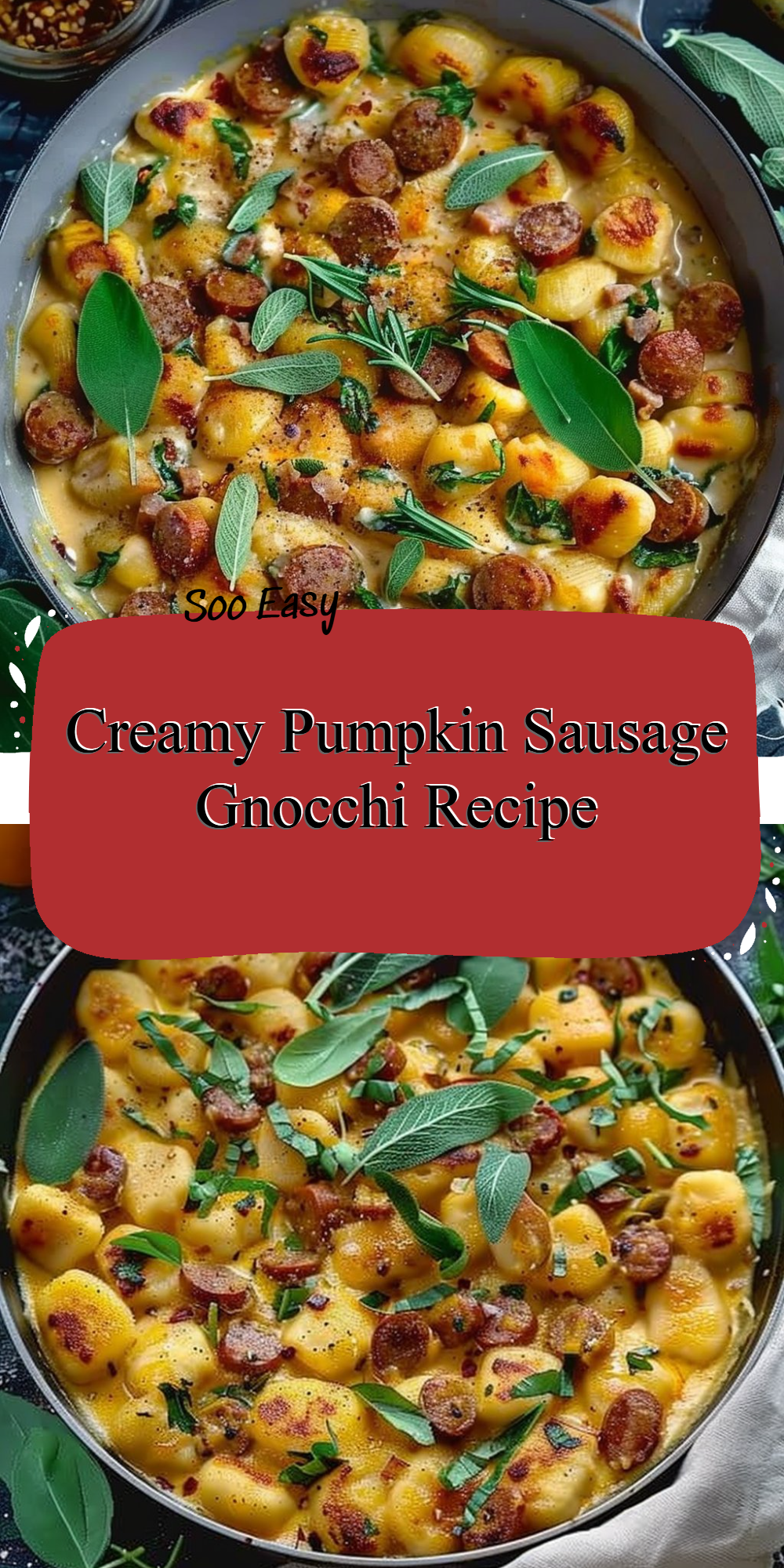 Creamy Pumpkin Sausage Gnocchi Recipe