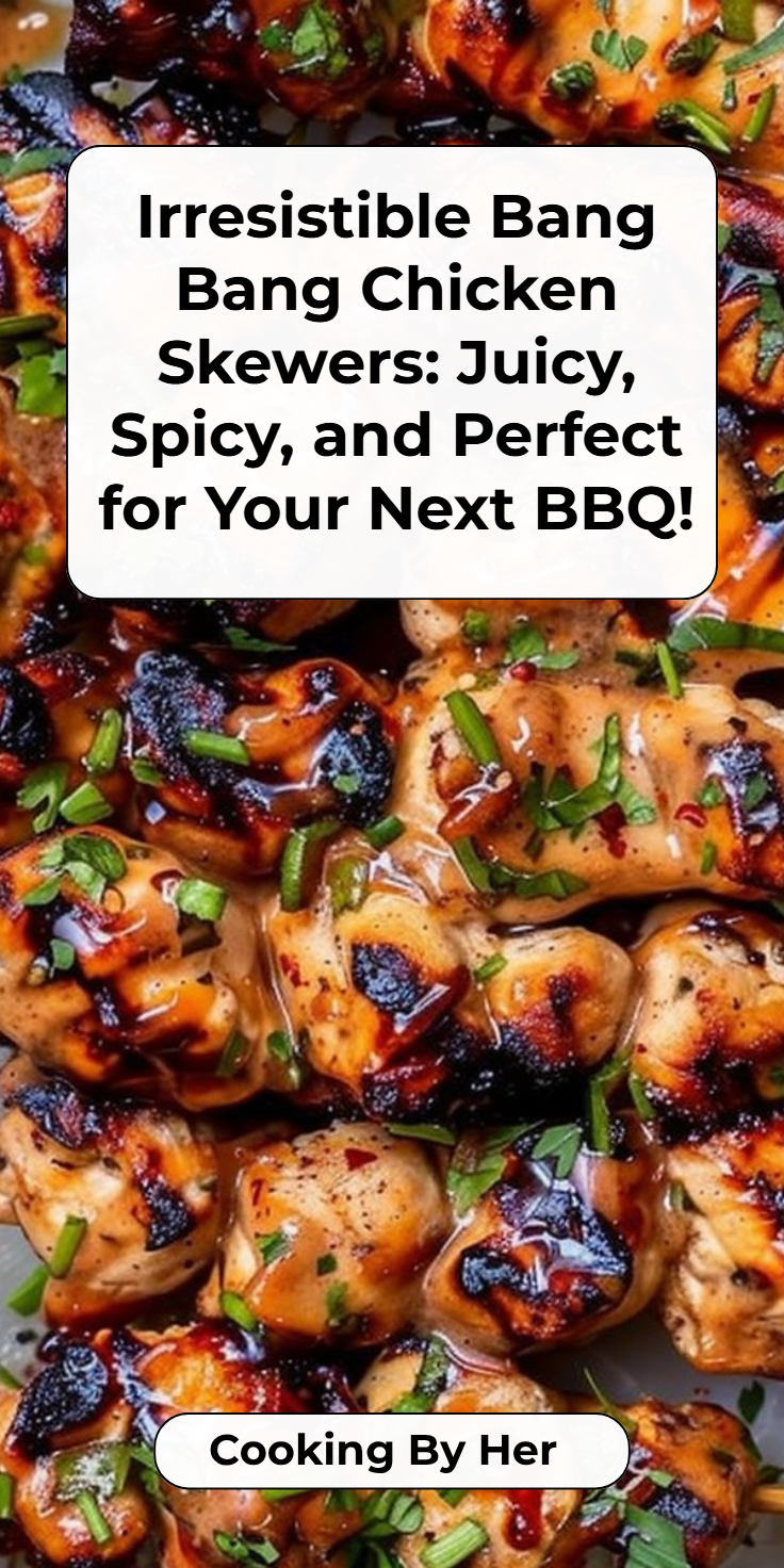 Skewered Chicken with Bang Bang Sauce