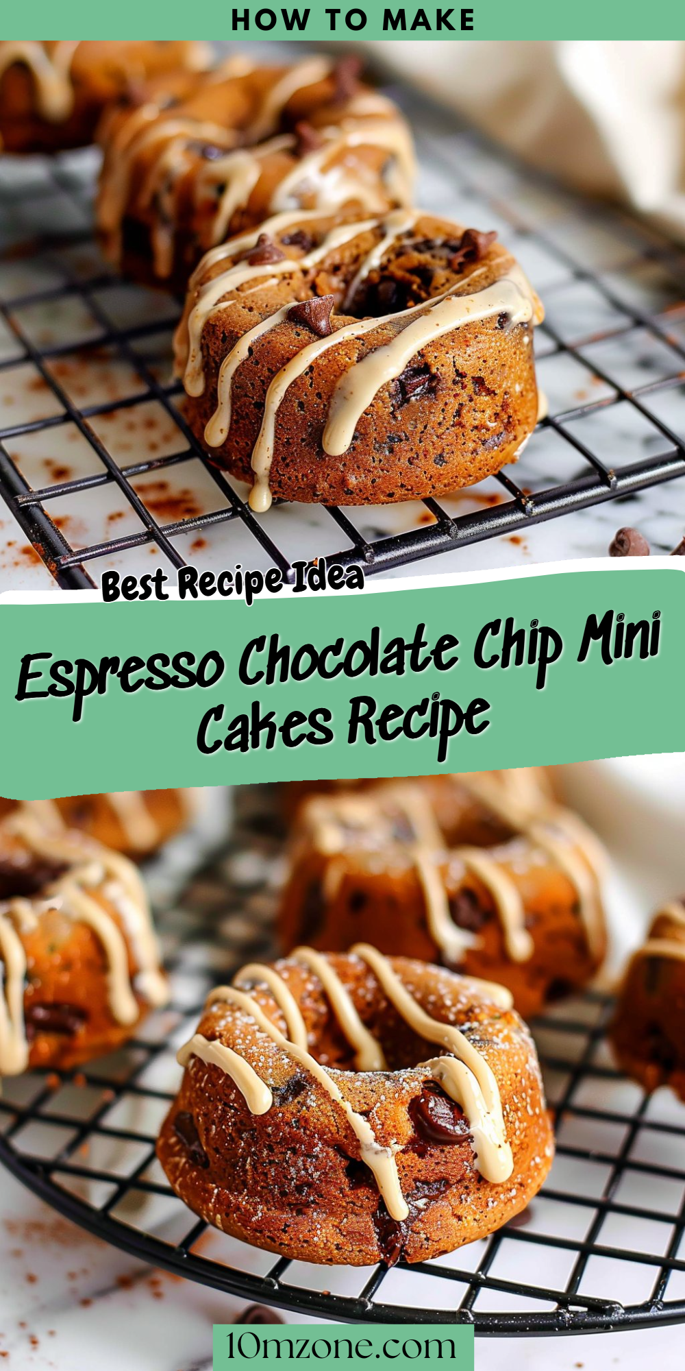 Espresso Chocolate Chip Mini Cakes Recipe