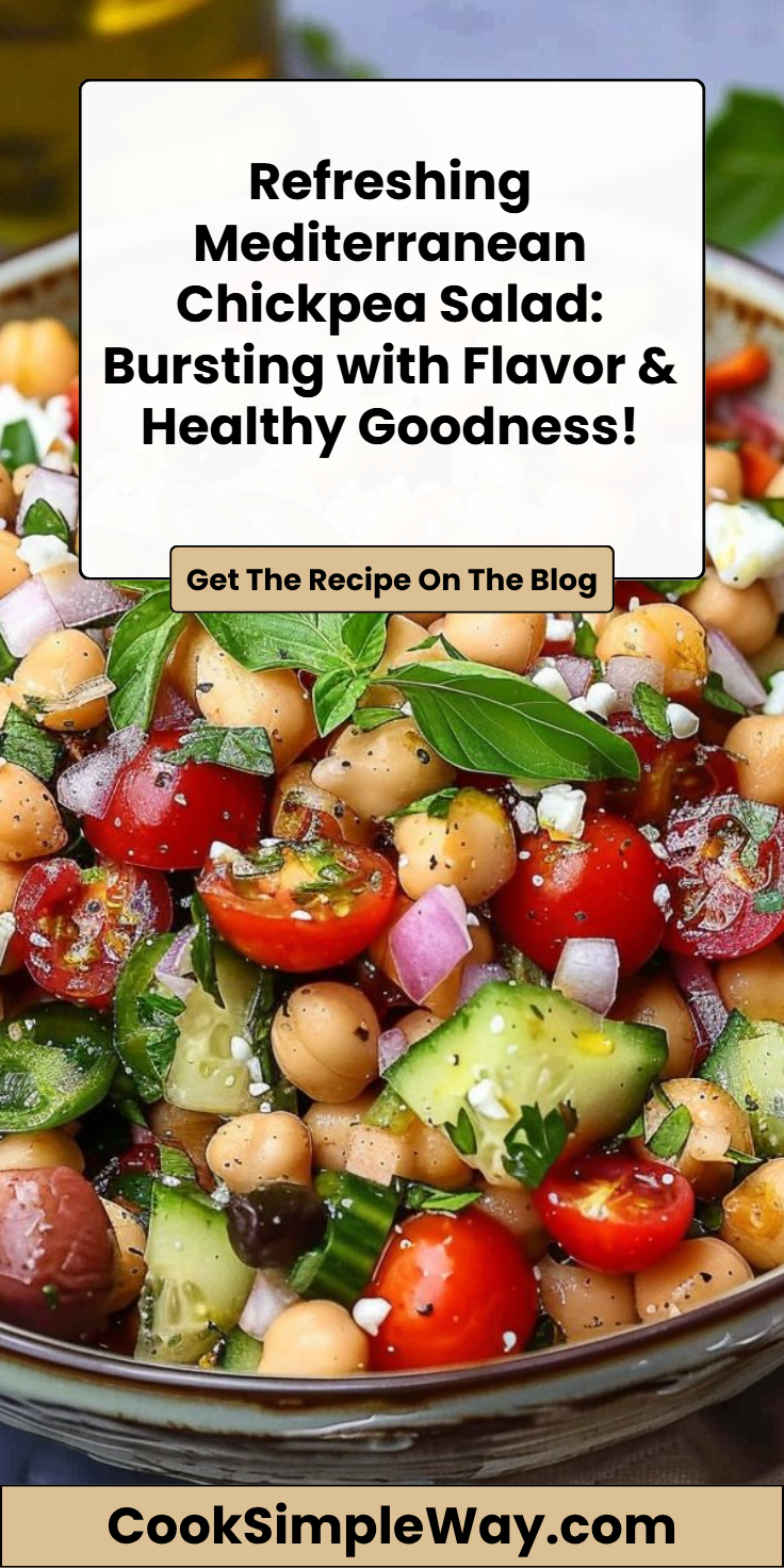 Mediterranean Chickpea Salad
