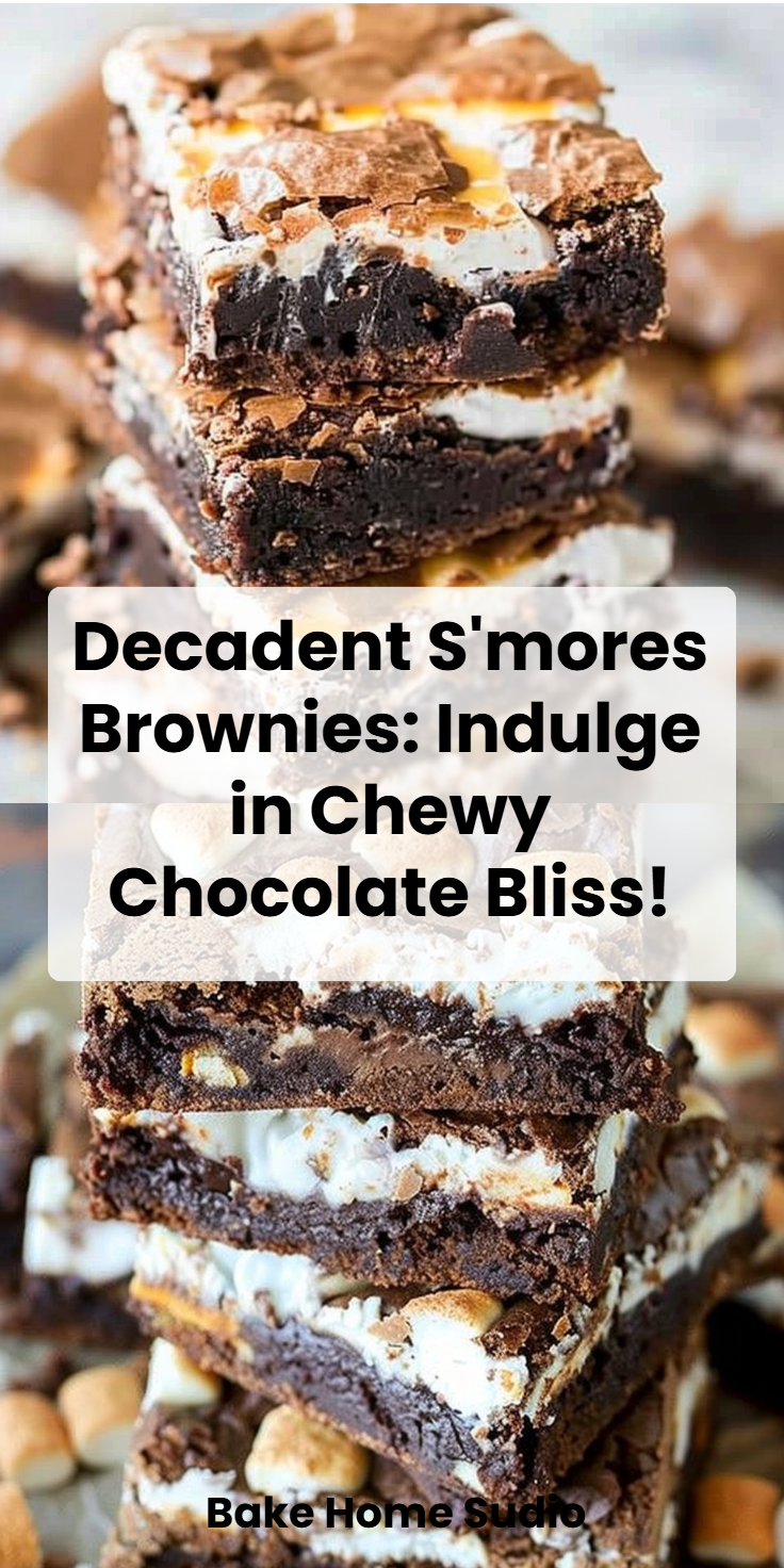 S'mores Brownies Recipe